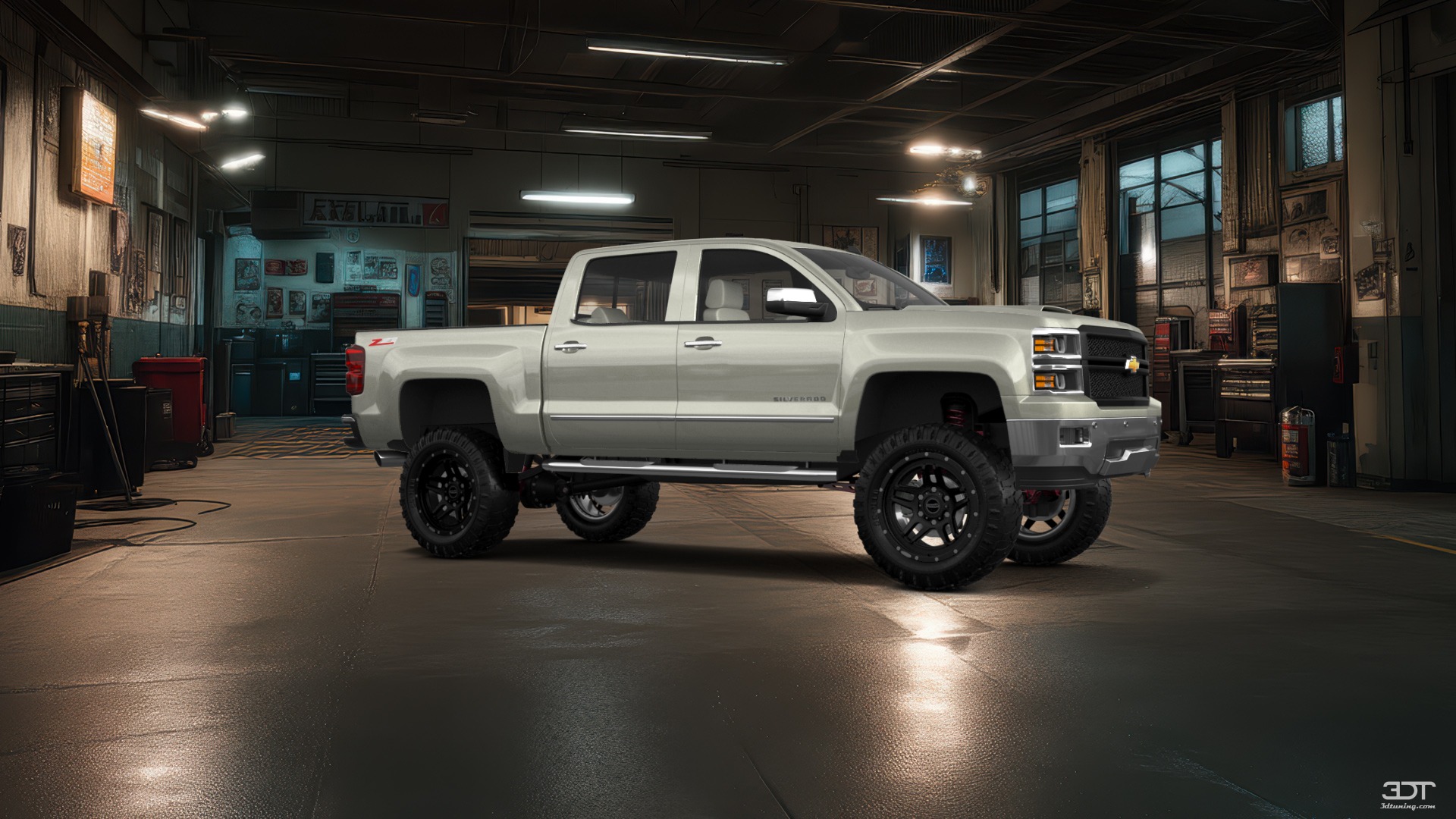Chevrolet Silverado 1500 4 Door pickup truck 2014 tuning