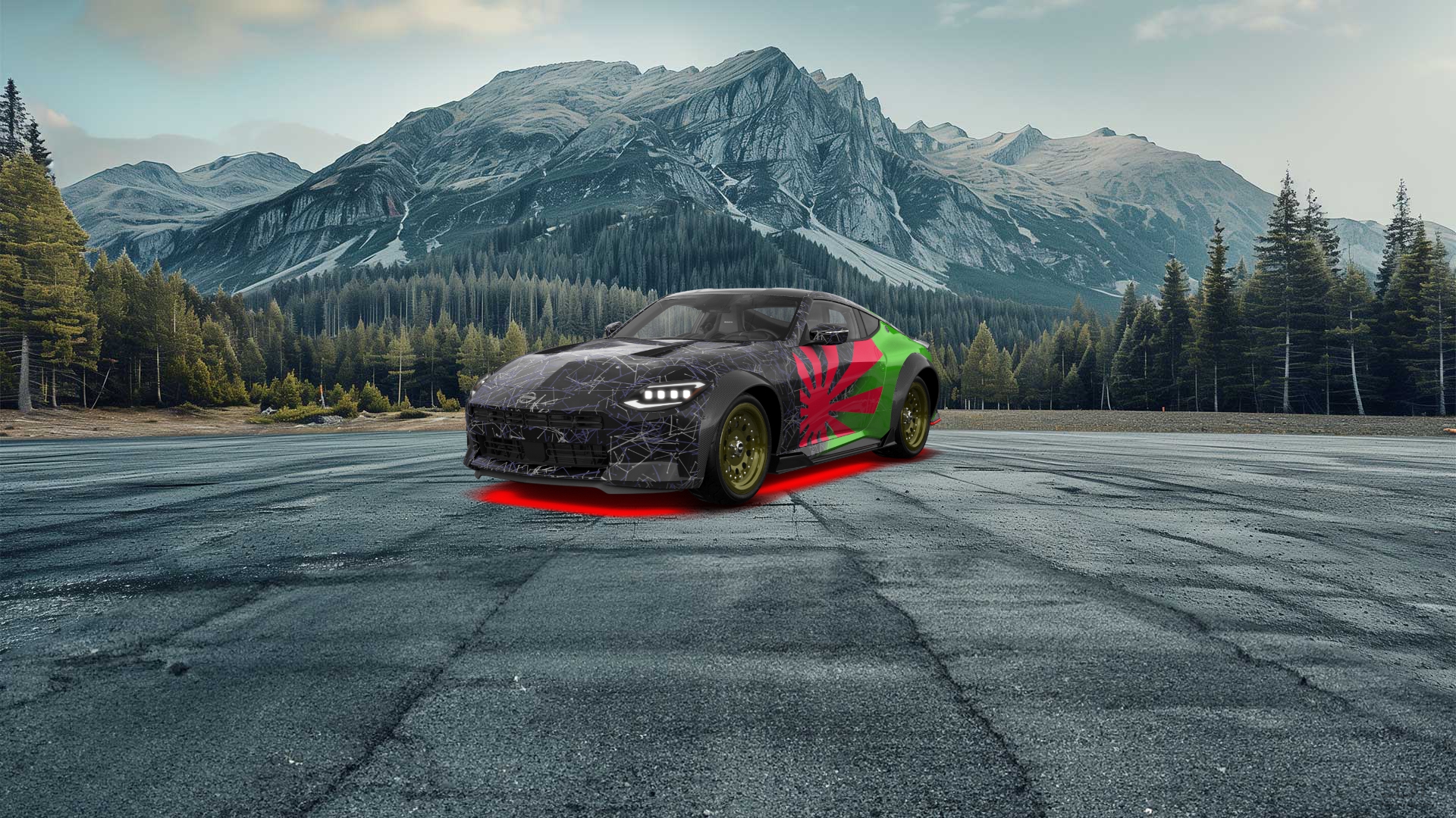 Nissan Z 2 door fastback coupe 2022 tuning