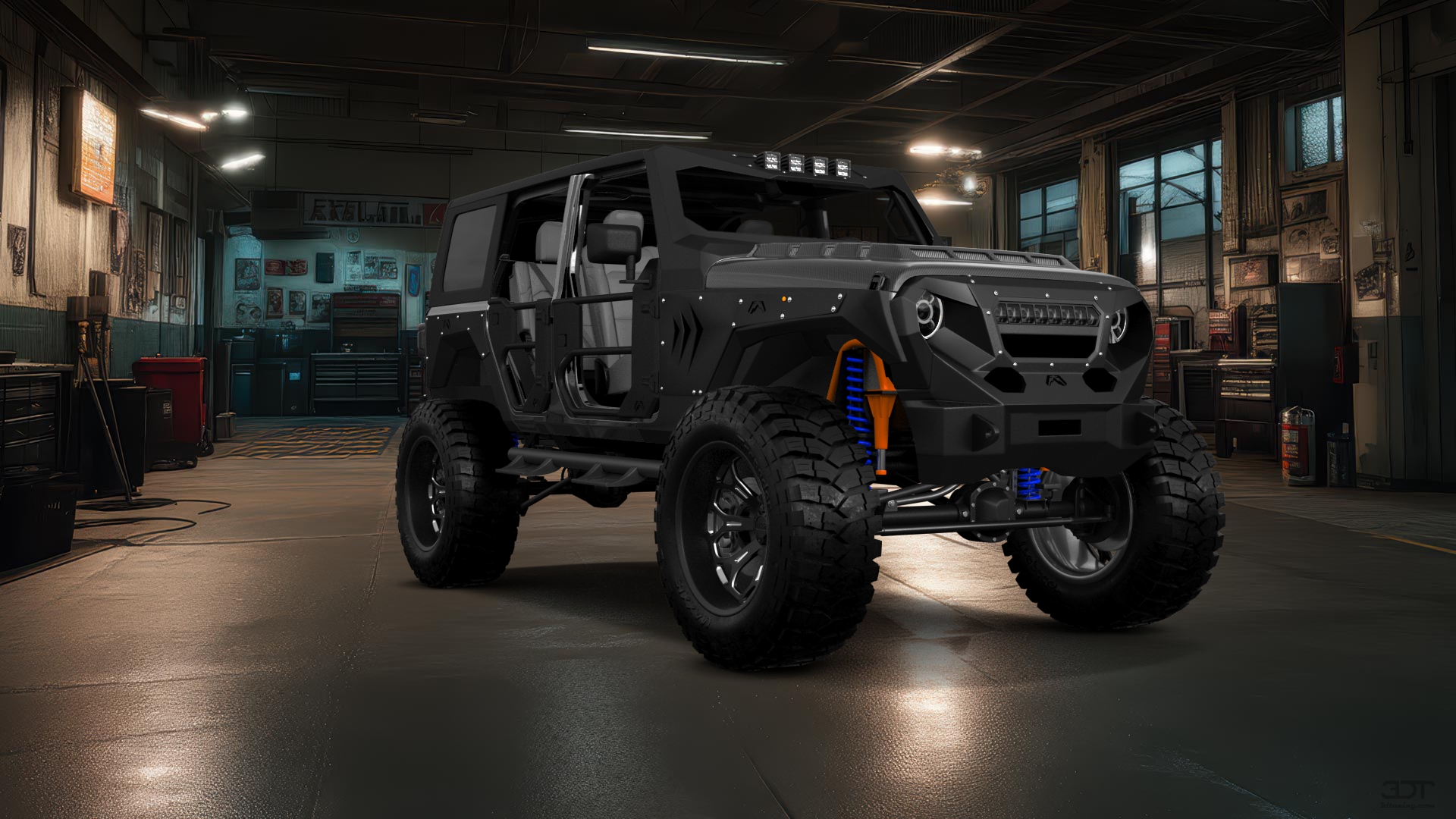 Jeep Wrangler Rubicon JL 4 Door SUV 2017 tuning