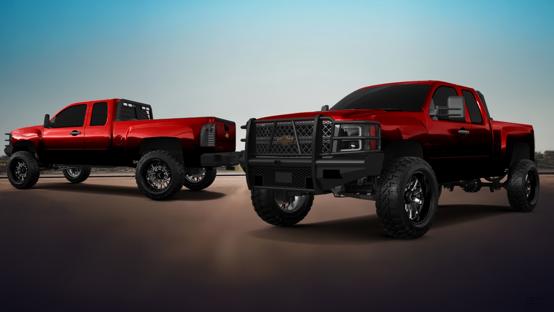 Chevrolet Silverado 2500 HD Extended Cab Pickup Truck 2007 tuning