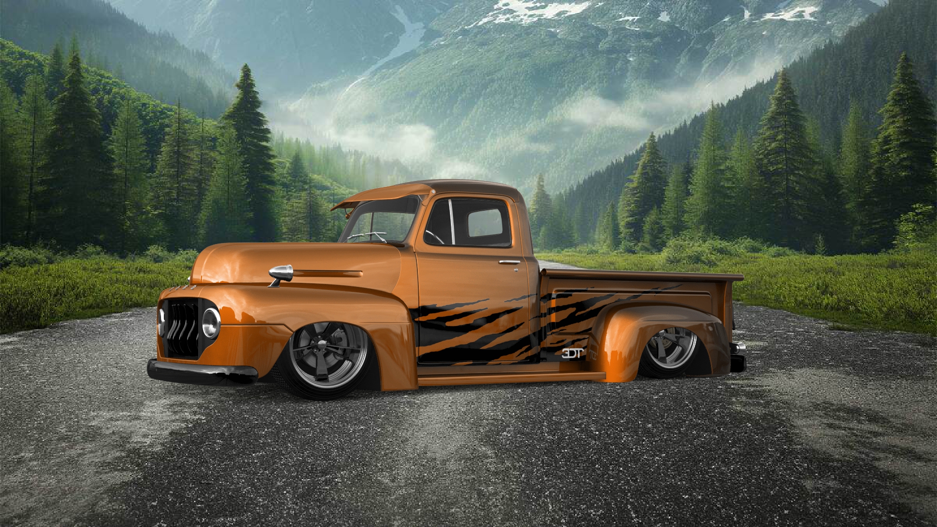 Ford F1 2 Door pickup truck 1949