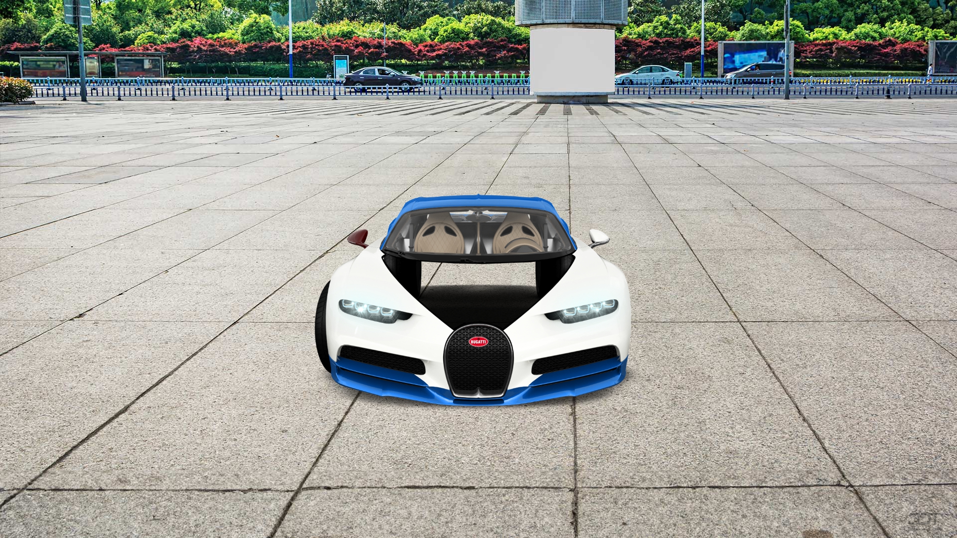 Bugatti Chiron 2 Door Coupe 2016