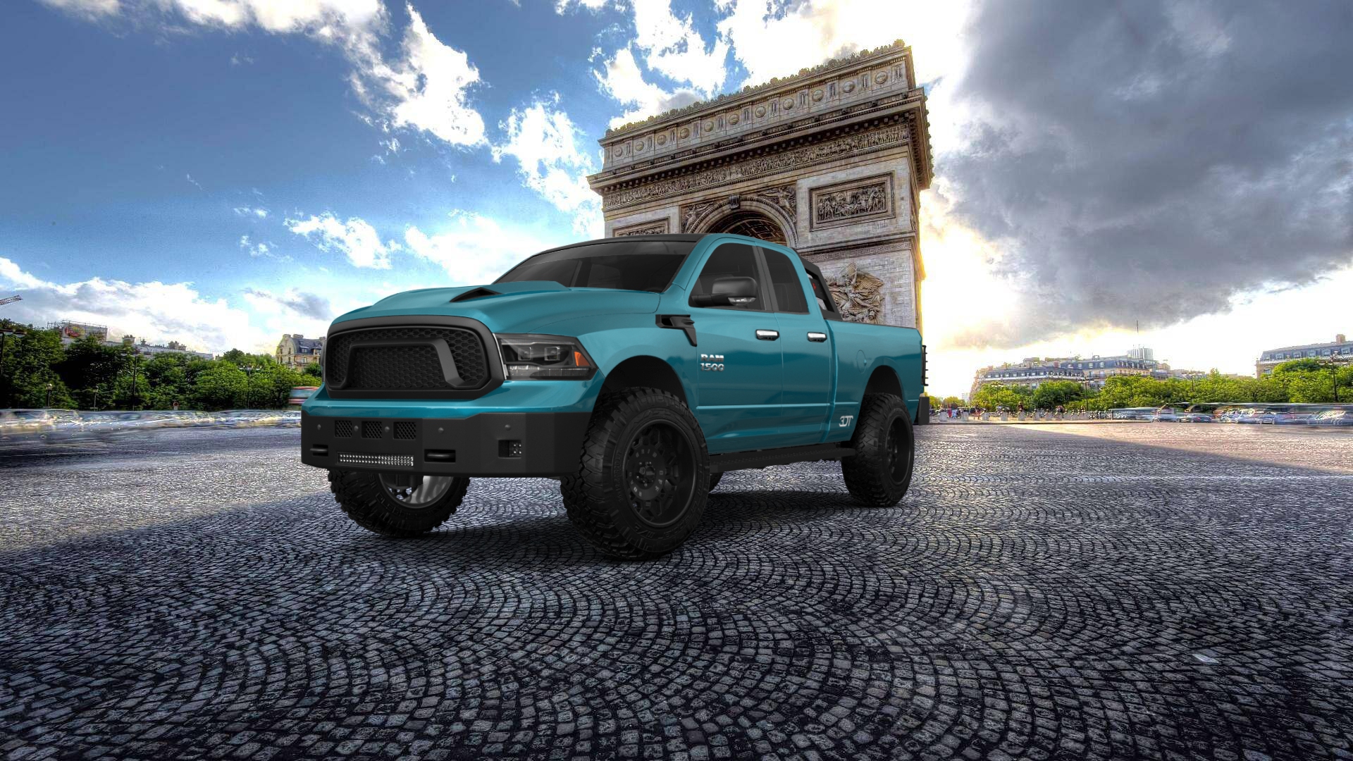Dodge Ram 1500 Quad-Cab 4 door 2014 tuning