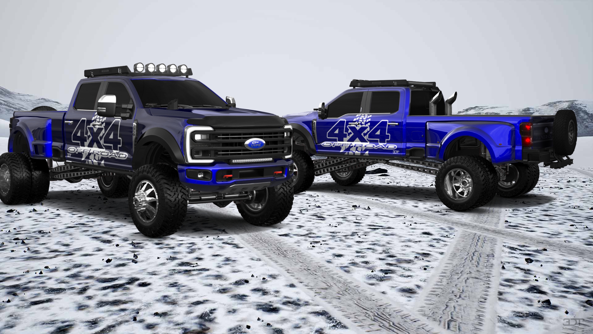 Ford F-350 DRW Crew Cab 4 Door pickup truck 2023 tuning