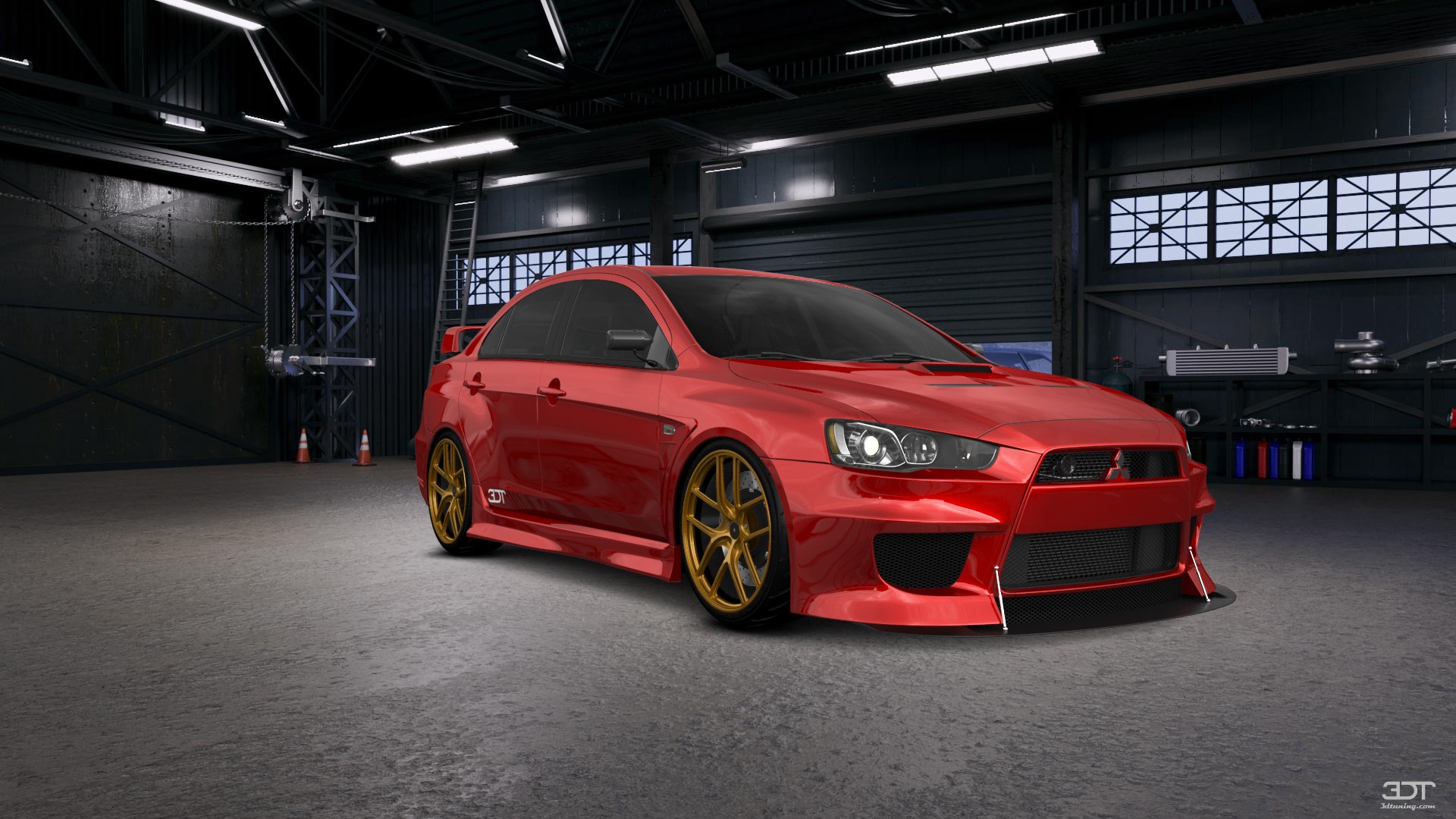Mitsubishi Lancer Evolution X Sedan 2008