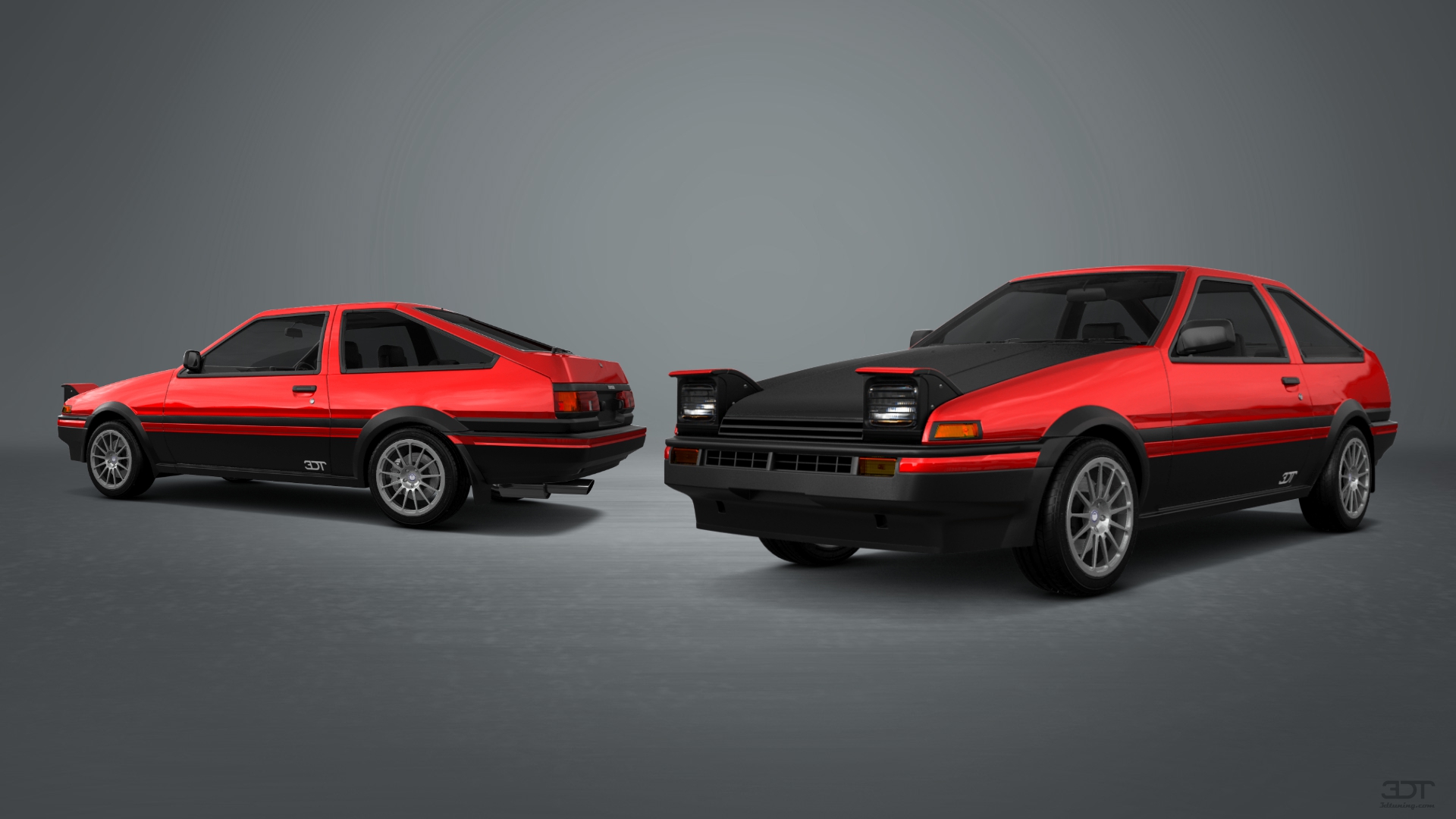 Toyota AE86 3 Door Hatchback 1985 tuning