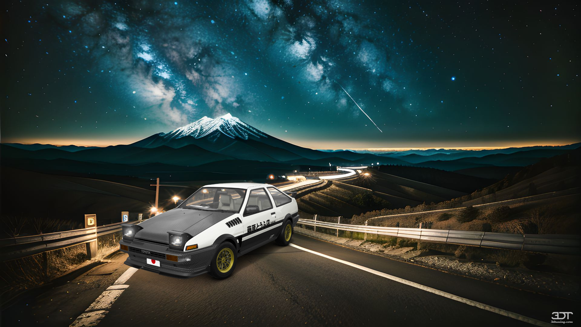 Toyota AE86 3 Door Hatchback 1985 Images