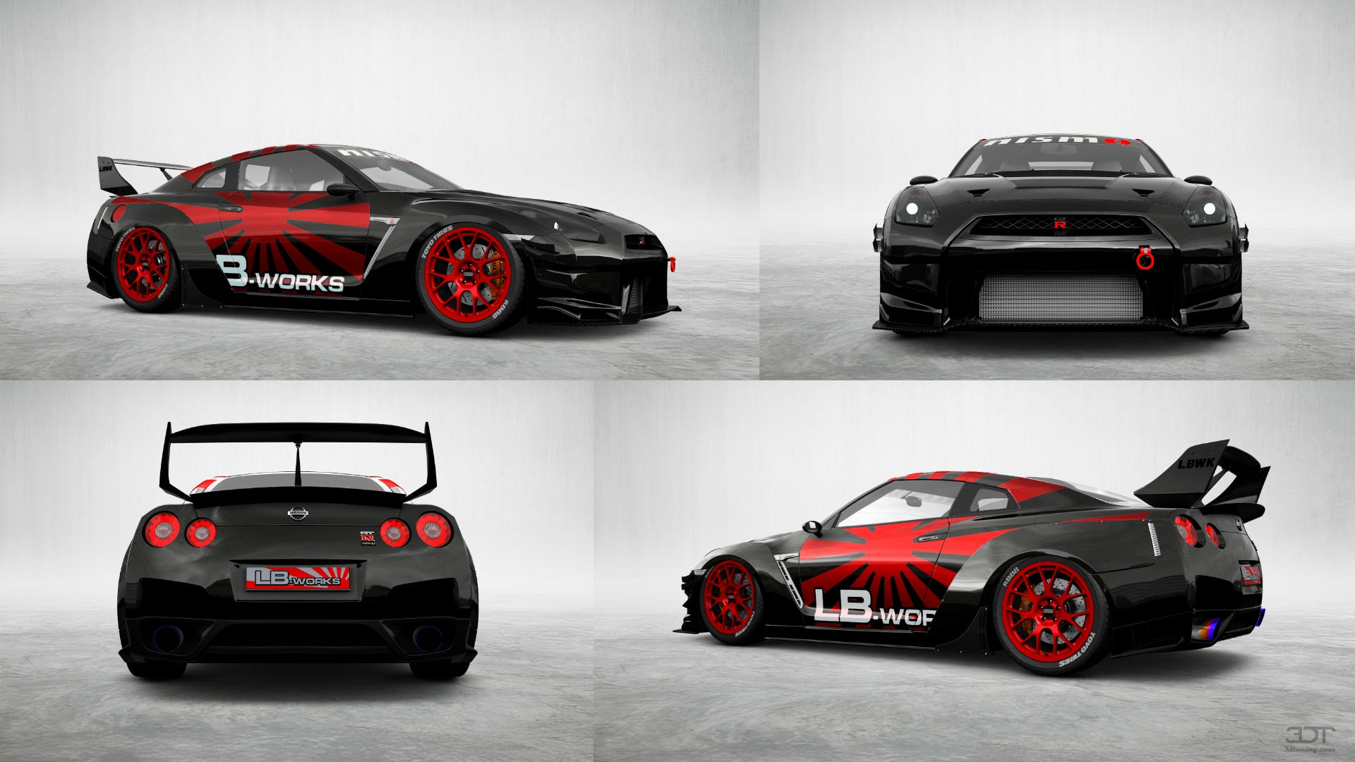 Nissan GT-R 2 Door Coupe 2010 tuning
