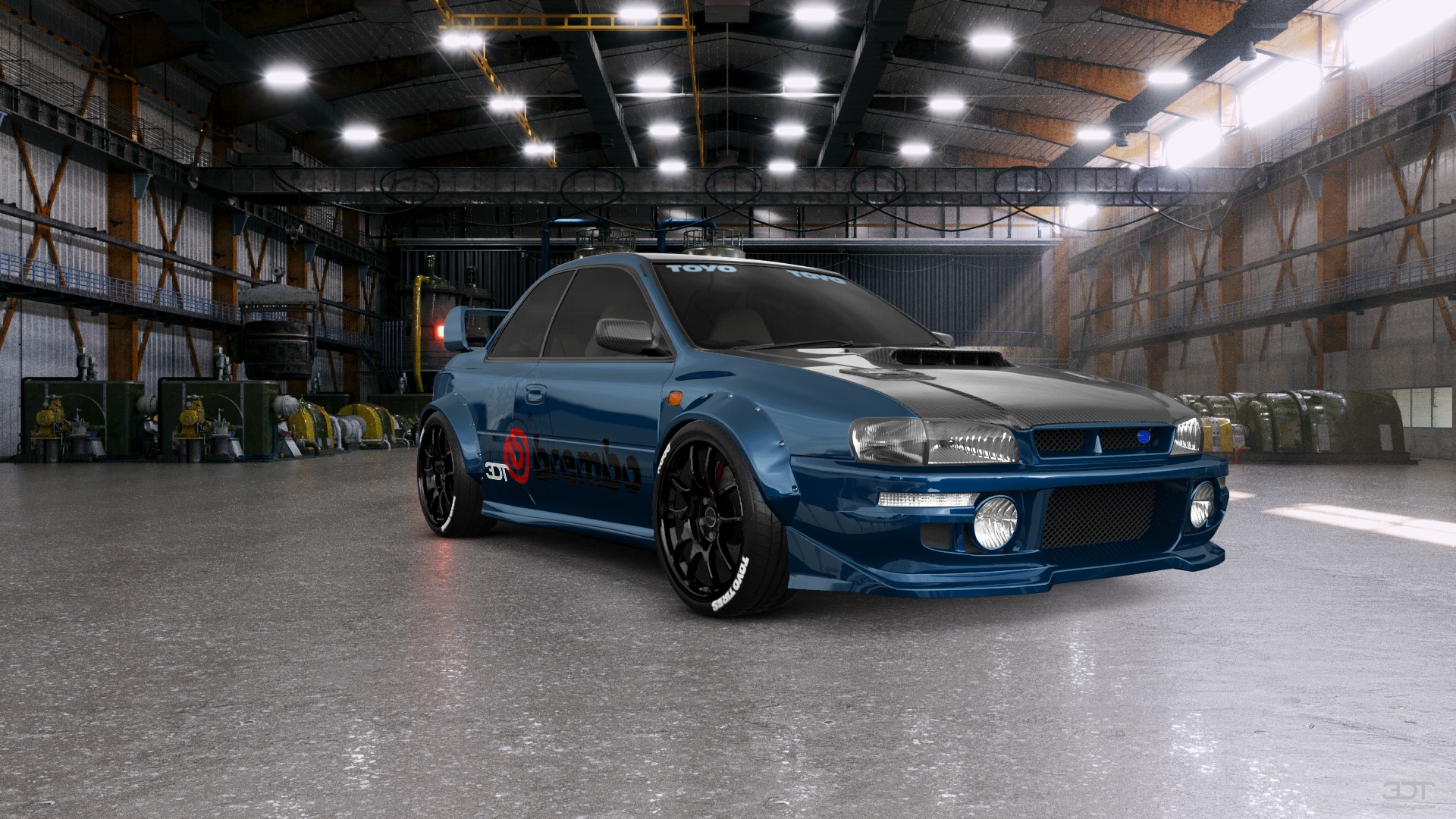 Subaru Impreza WRX STI 22B 2 Door Coupe 2000 tuning