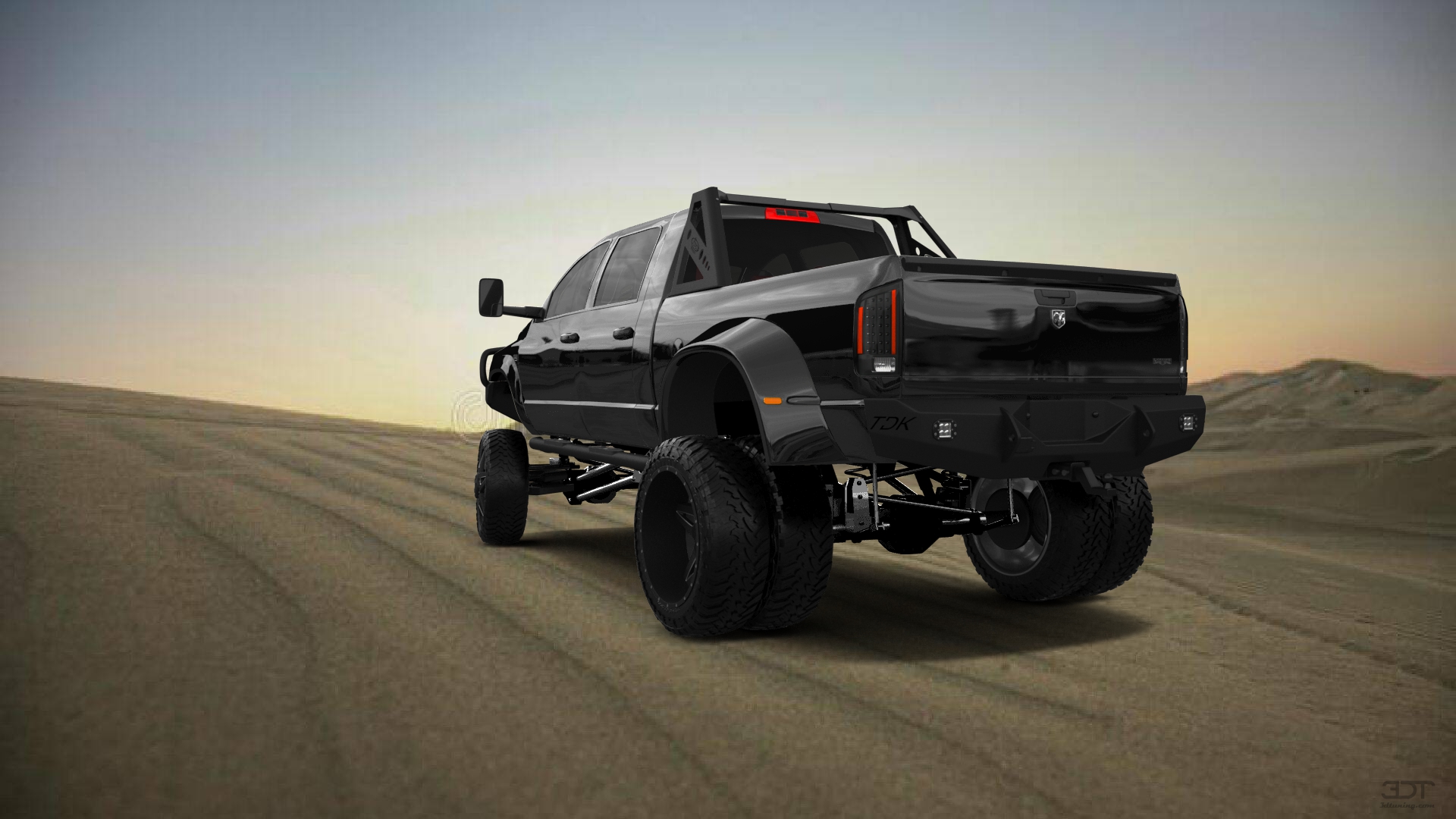 Dodge Ram 3500 Dually 4 Door pickup truck 2007