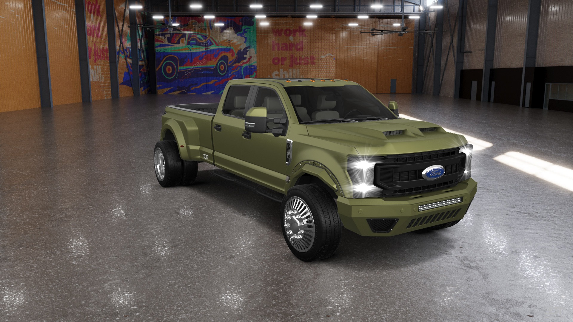 Ford F-350 DRW 4 Door pickup truck 2021