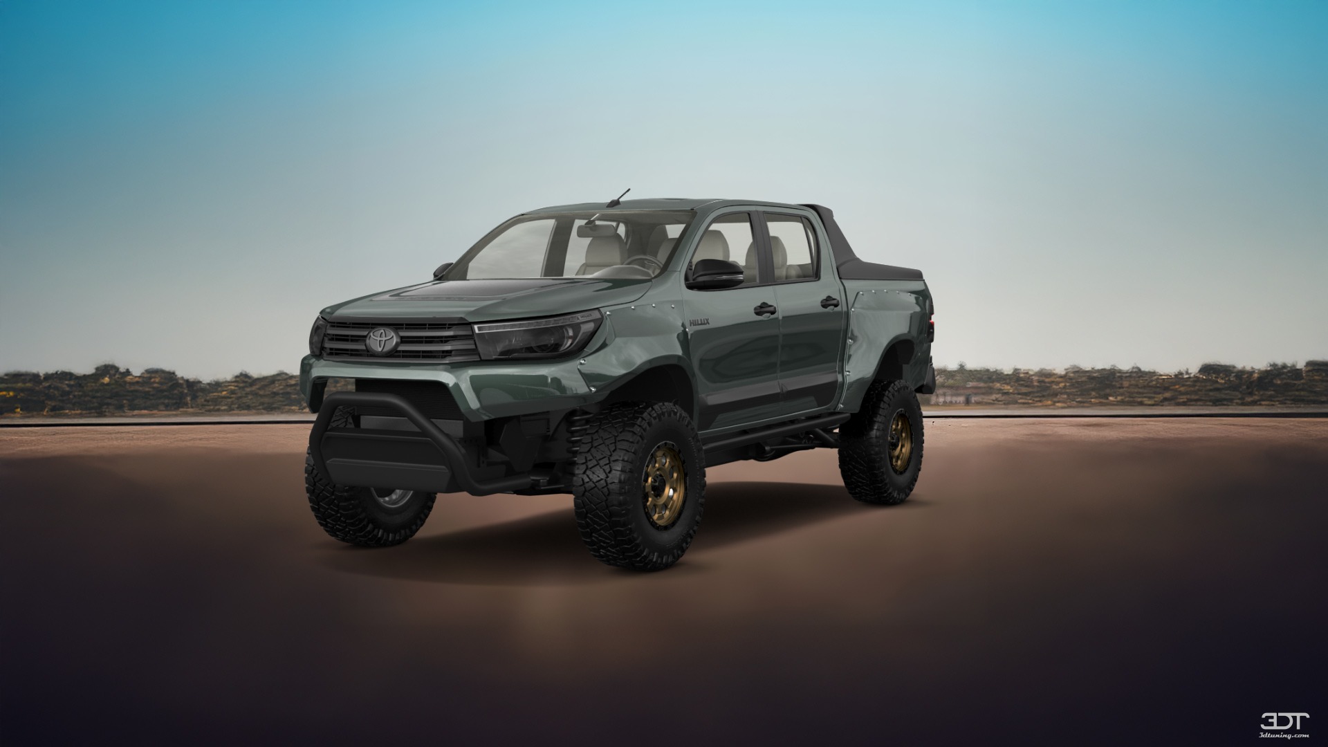Toyota Hilux Double Cab 4 Door pickup truck 2015 tuning