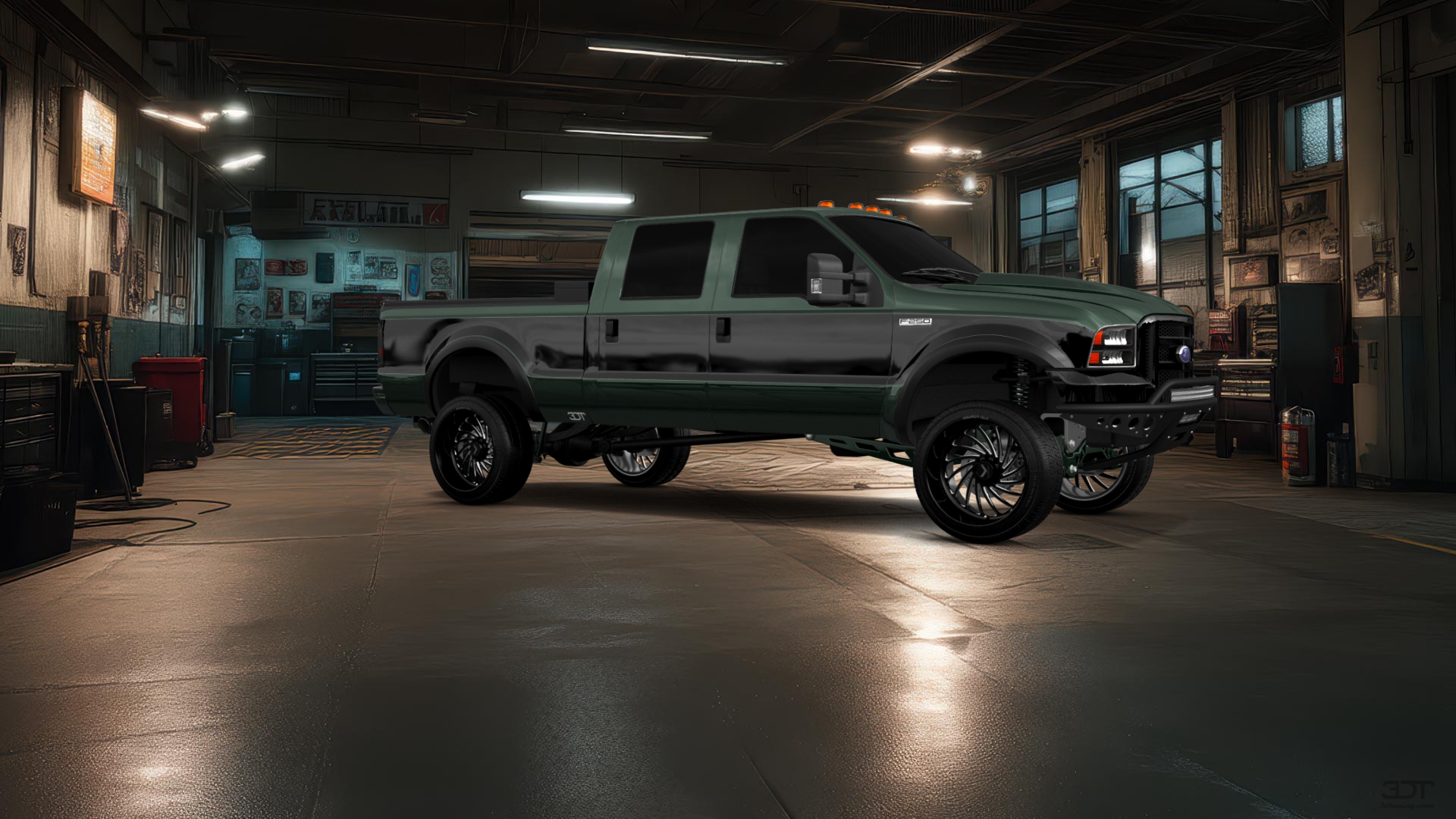 Ford F-250 Crew Cab 4 Door pickup truck 1999 tuning
