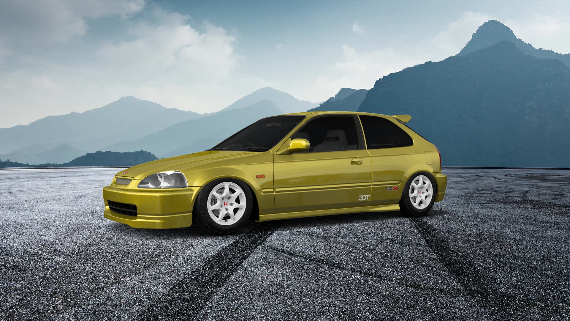 Honda Civic 3 Door Hatchback 1997 tuning