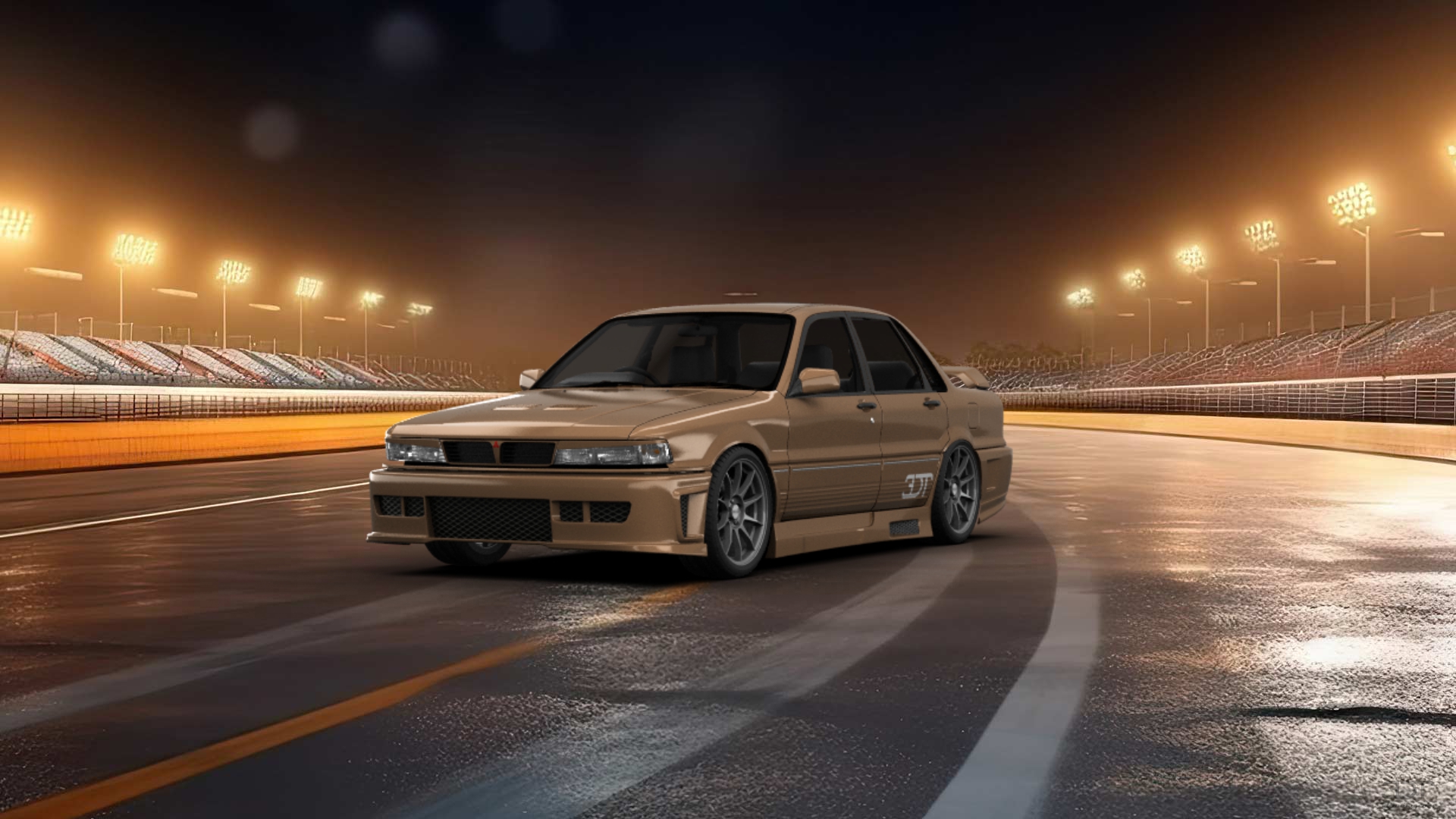 Mitsubishi Galant Sedan 1987 tuning