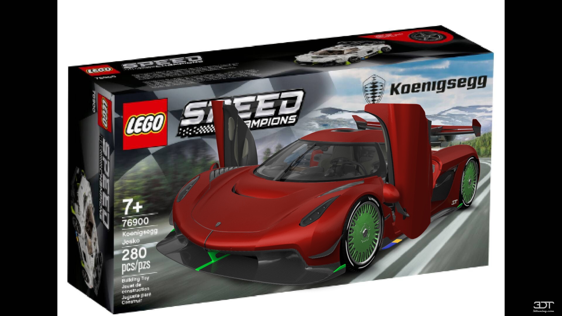 Tuning Koenigsegg Jesko 2 door targa top 2020