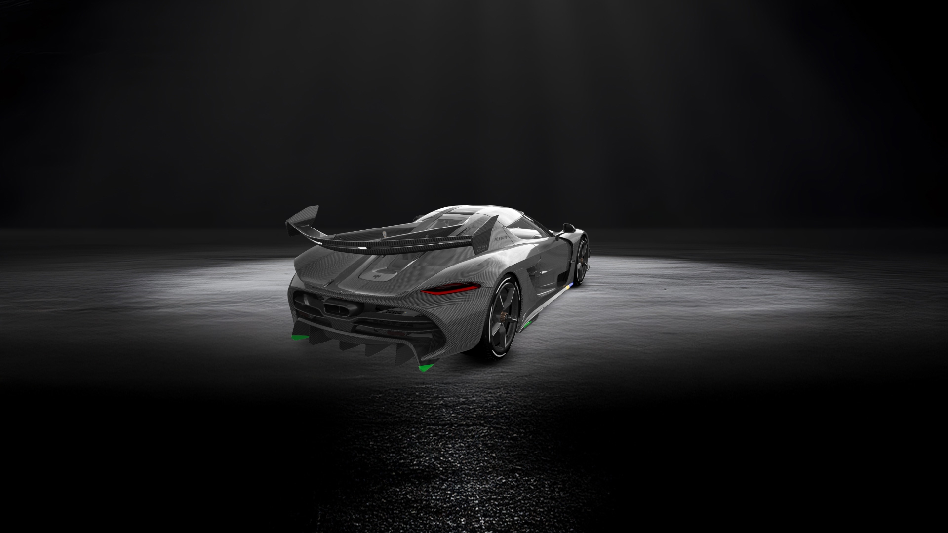 Koenigsegg Jesko 2 door targa top 2020