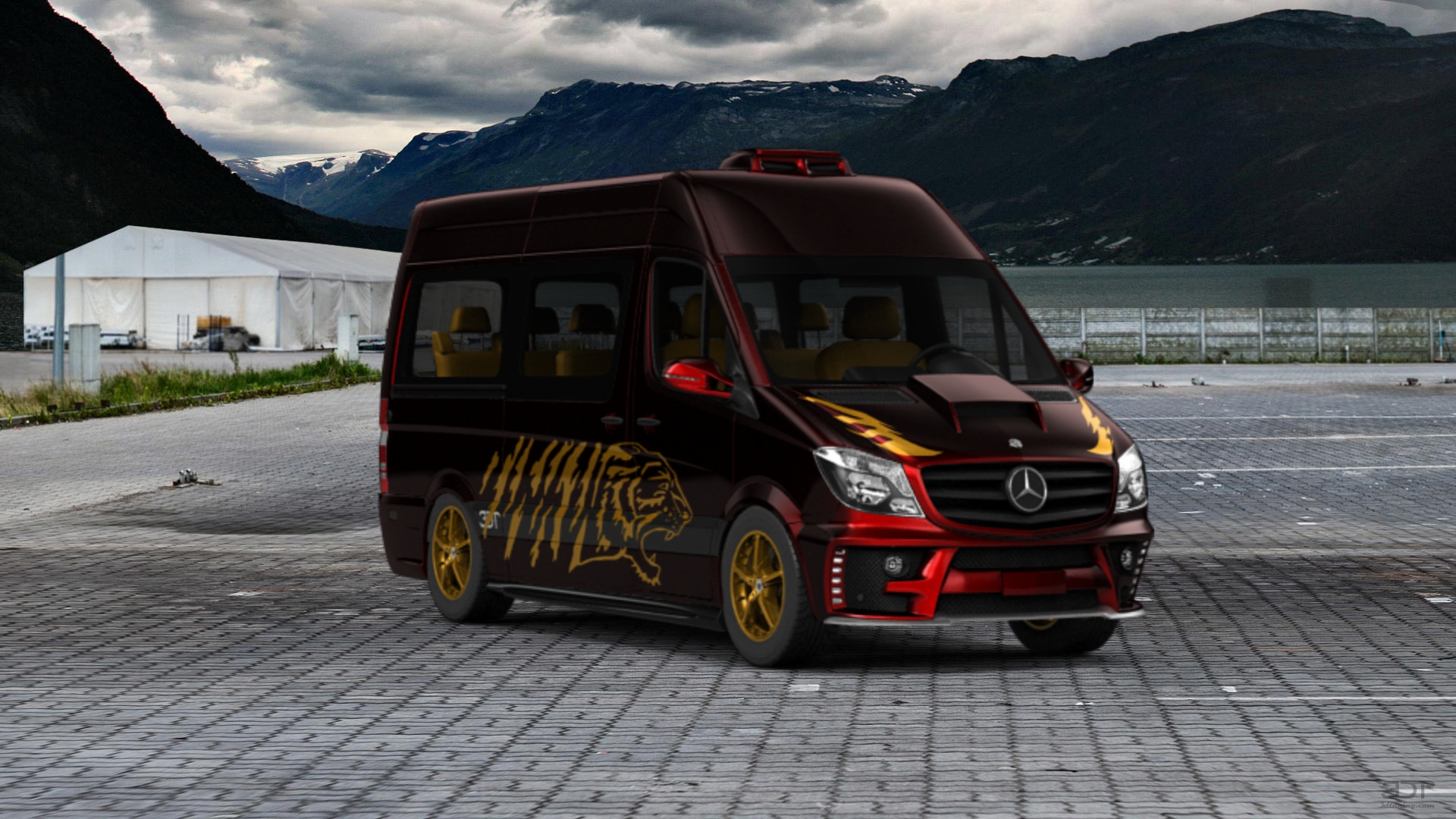 Mercedes Sprinter Passenger Van 2013 tuning