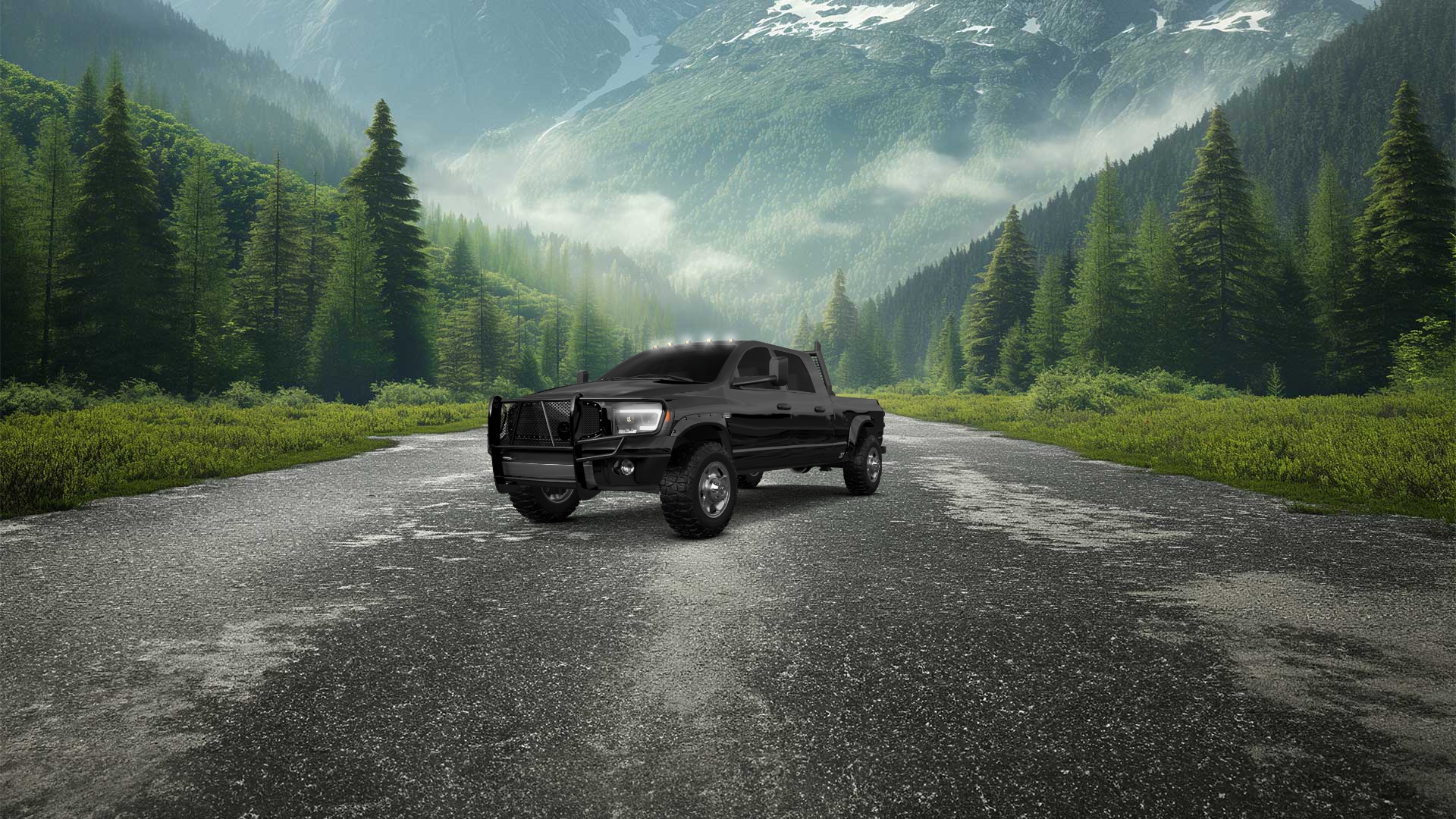 Dodge Ram 2500 4 Door pickup truck 2007 tuning