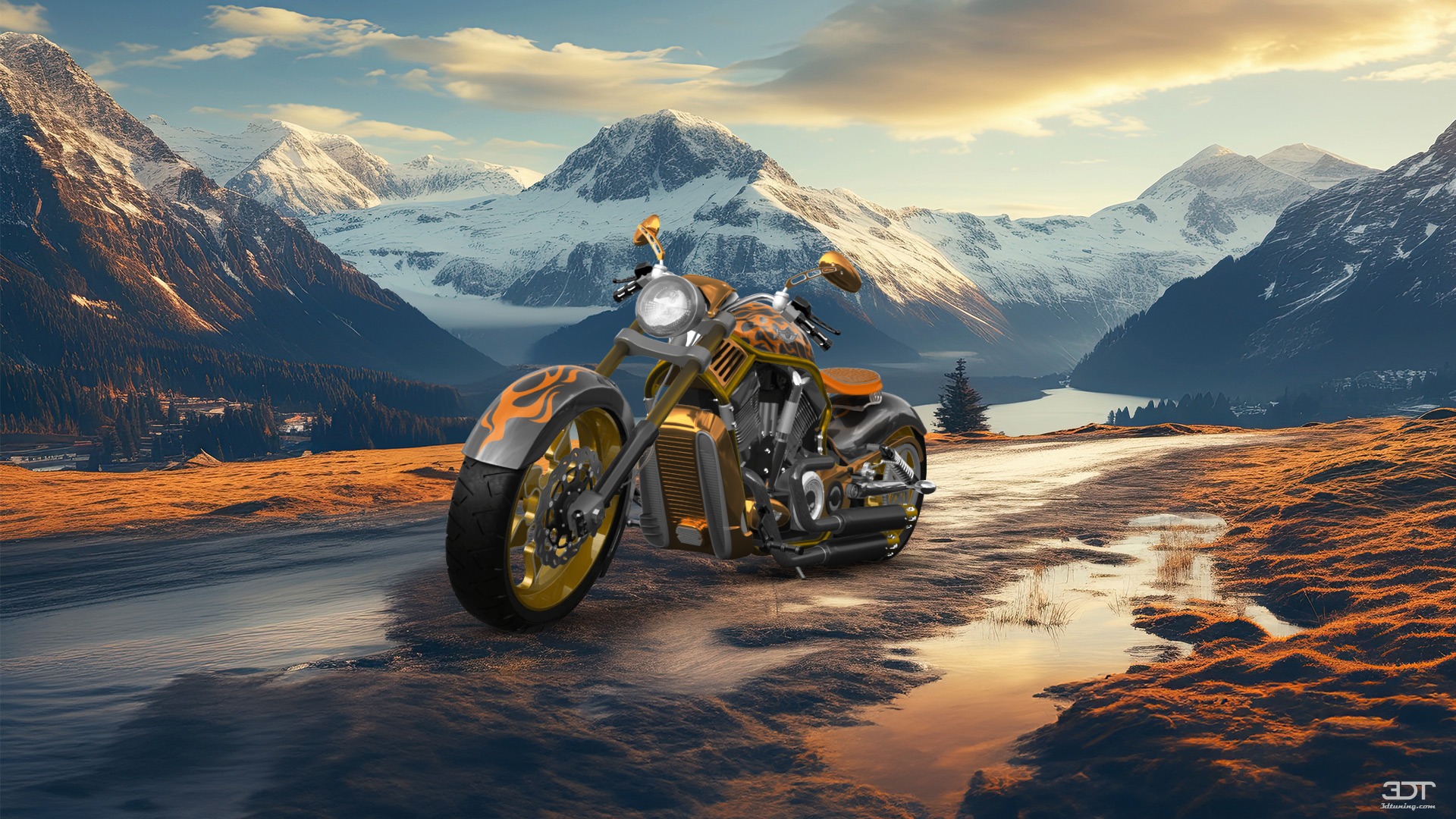 Harley-Davidson Custom Chopper Cruiser 2011