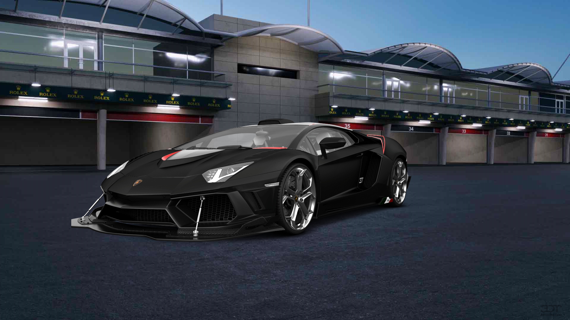 Lamborghini Aventador challenge 2 Door Coupe 4012