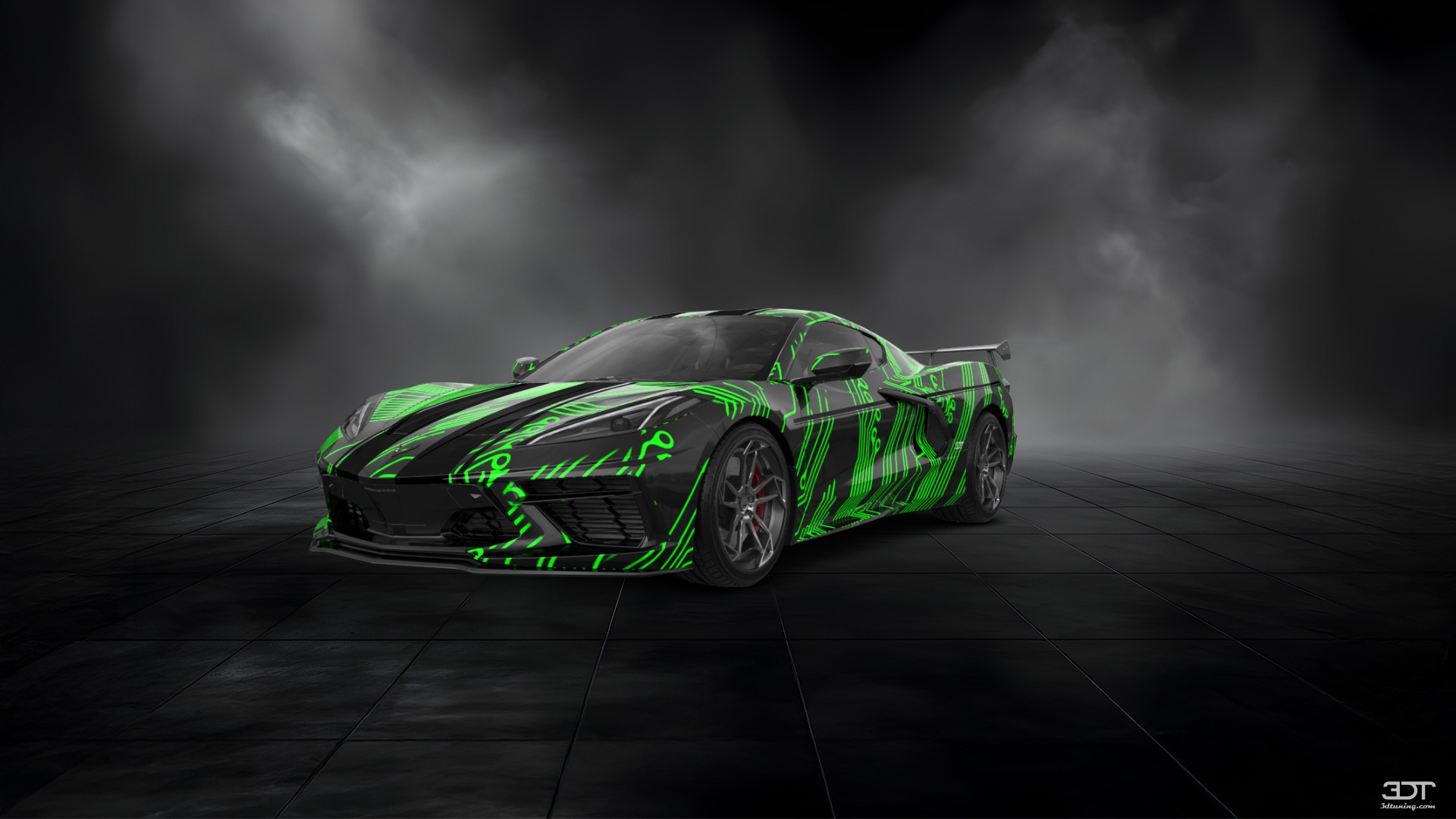 Tuning Chevrolet Corvette 2 door targa top 2020