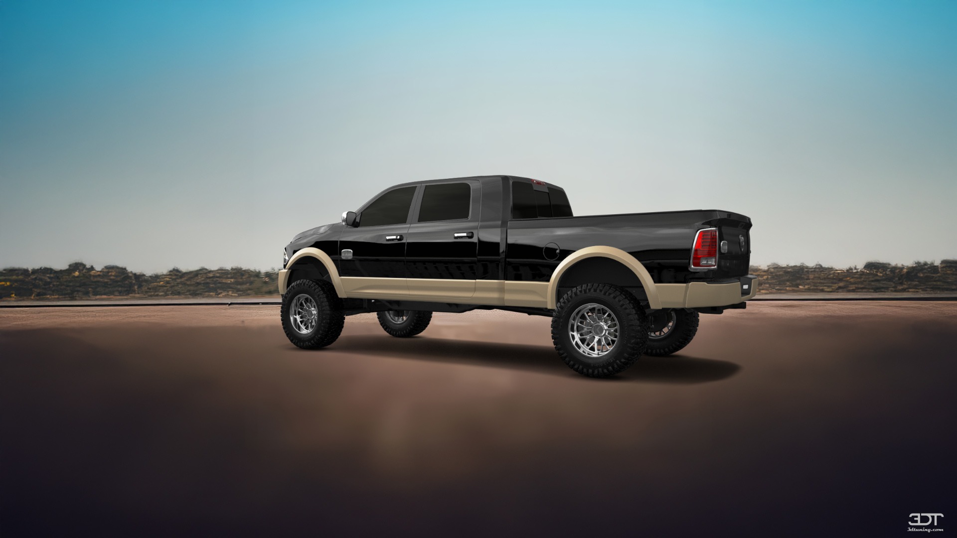 Dodge Ram 2500 Mega Cab 6.4 ft box 4 Door pickup truck 2010 tuning