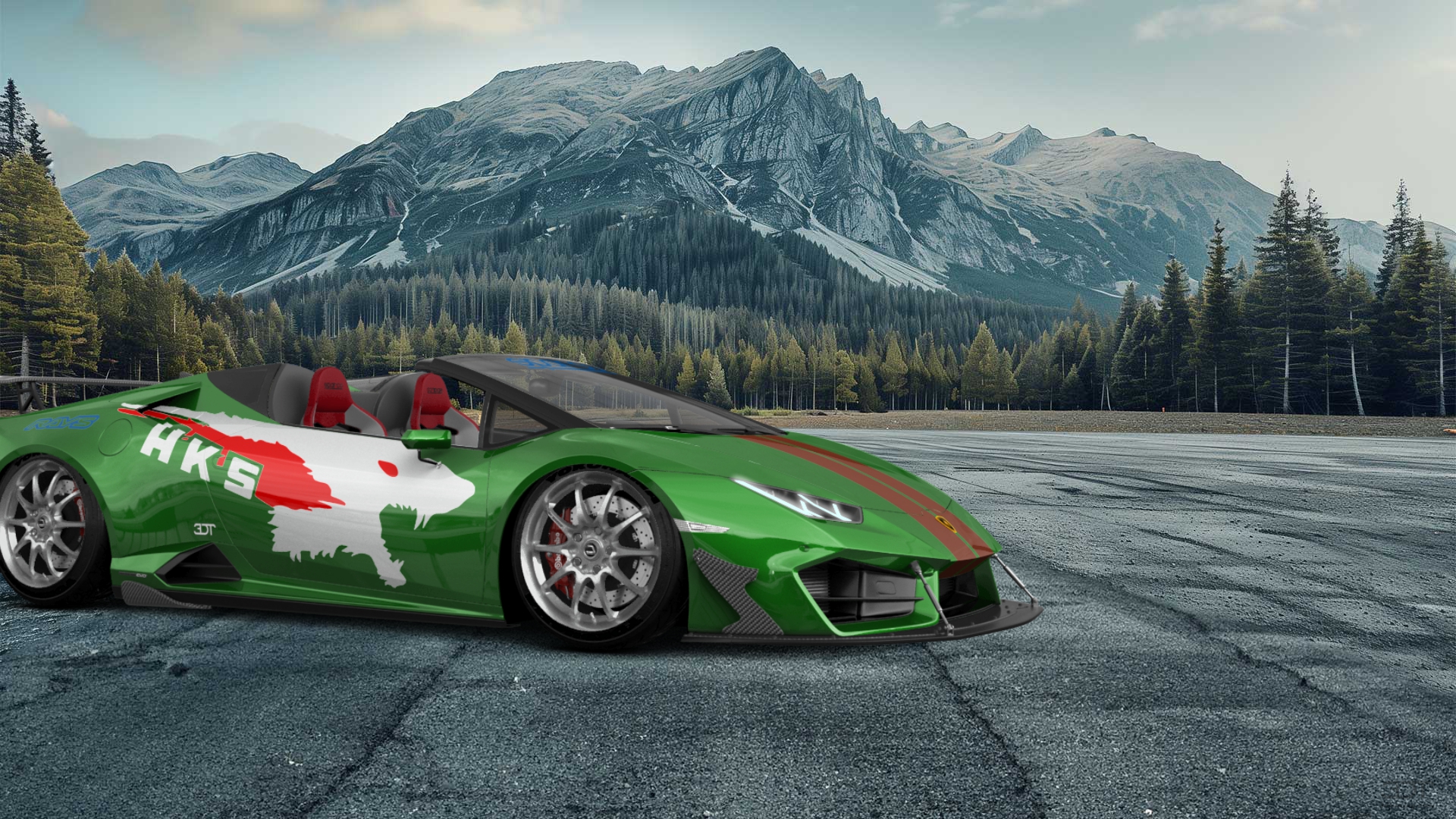 Lamborghini Huracan Spyder 2 Door Convertible 2016 tuning