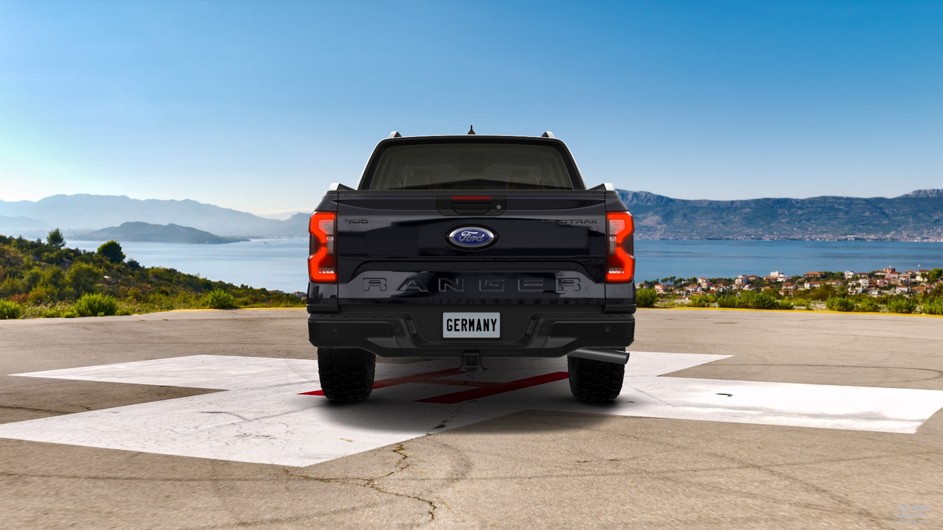 Ford Ranger 4 Door pickup truck 2022 tuning