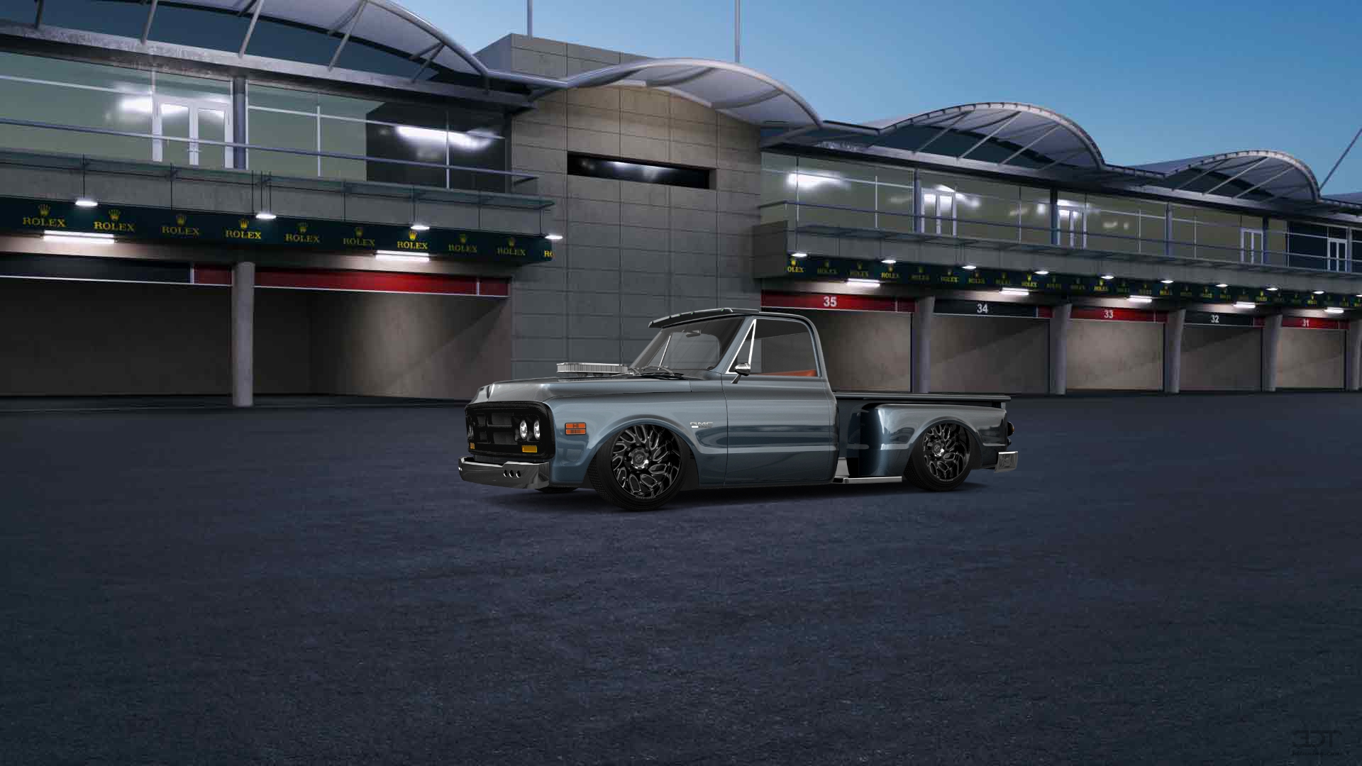 GMC K1500 2 Door pickup truck 1971 tuning