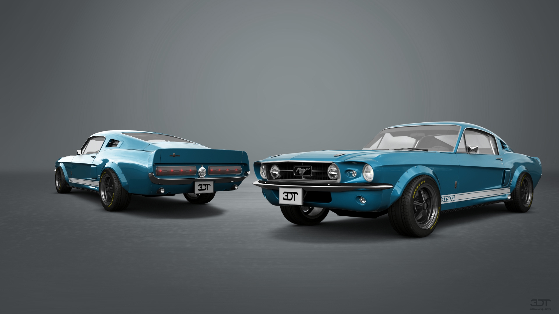 Mustang GT500 2 Door Coupe 1968 tuning