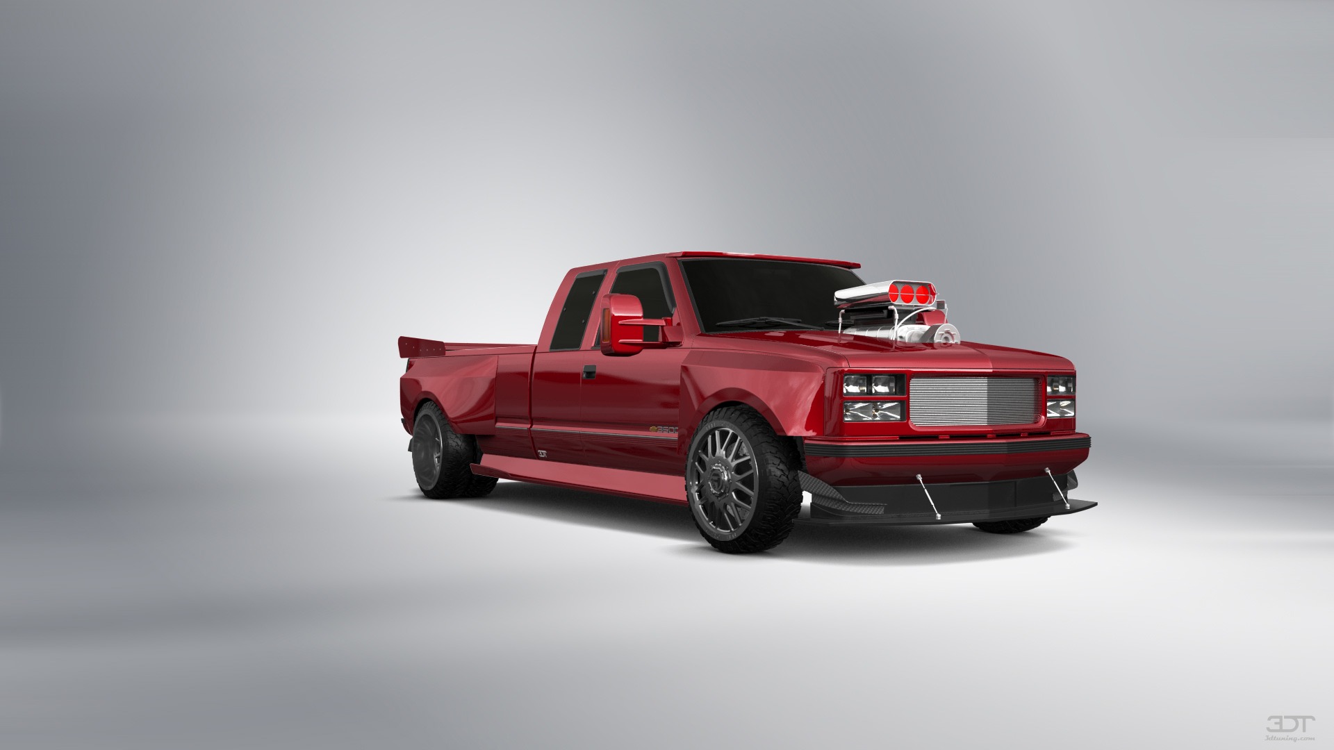 Chevrolet K3500 Extended Cab Pickup Truck 1988
