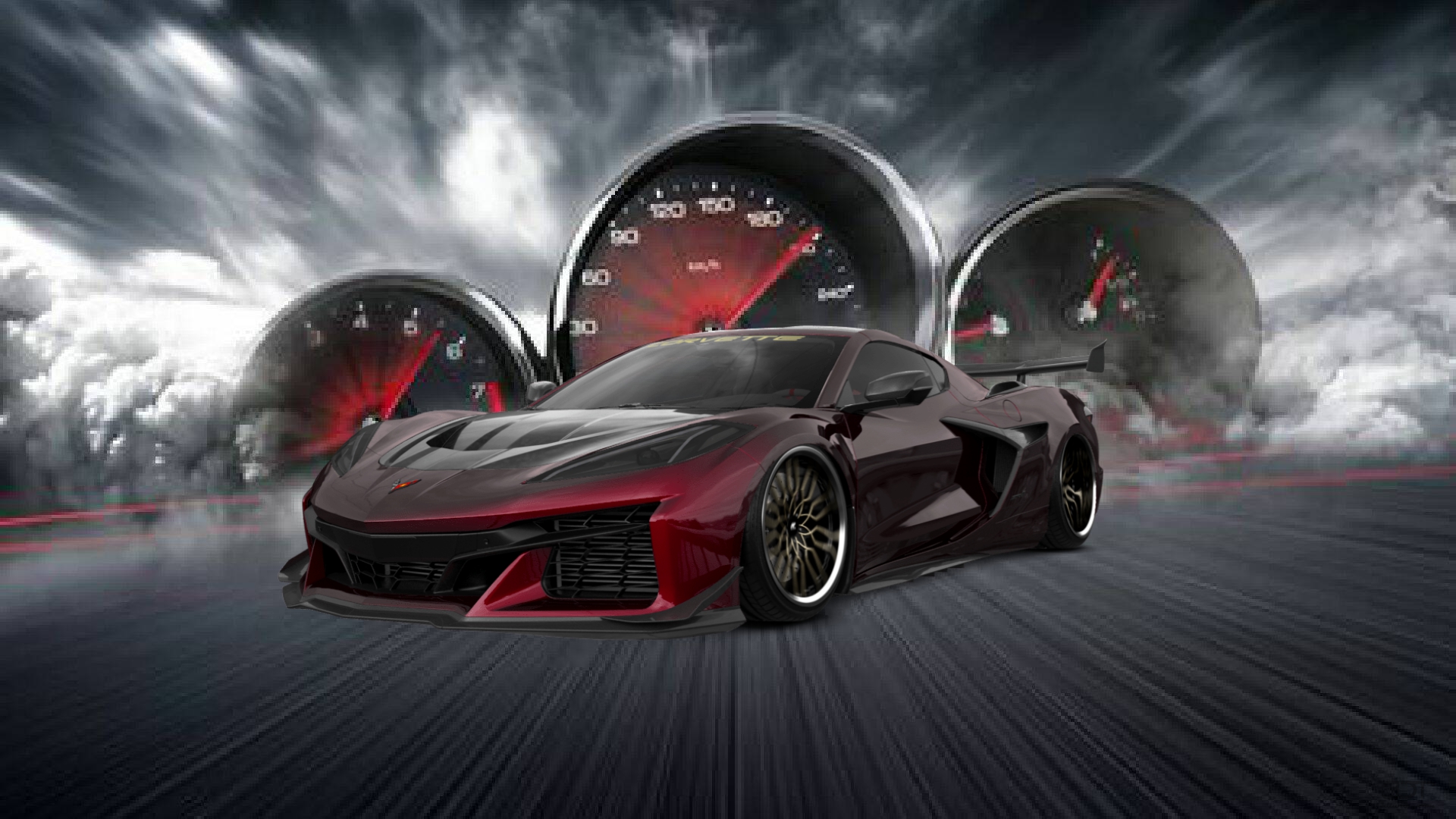 Chevrolet Corvette 2 door targa top 2020 Images