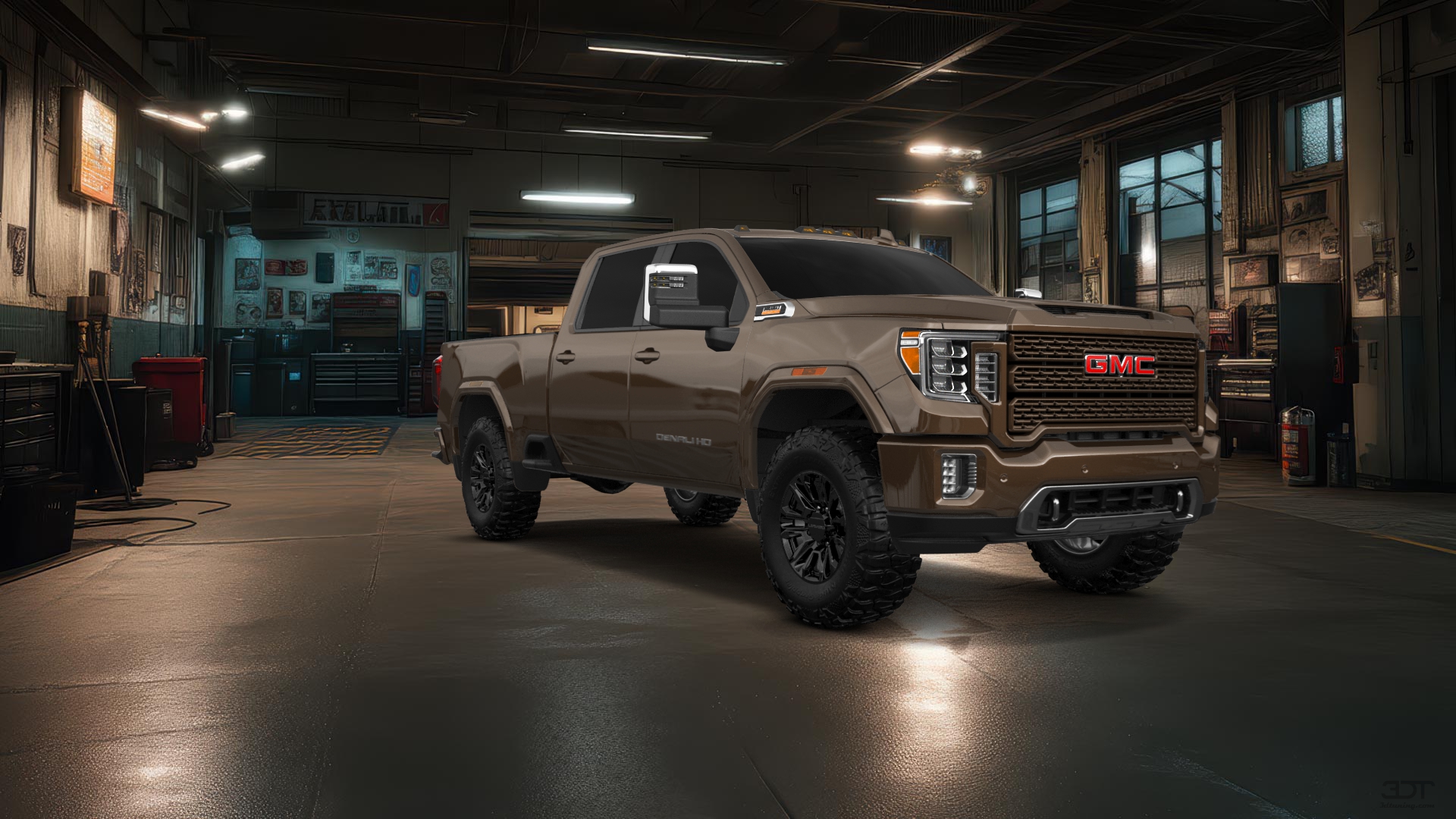 GMC Sierra 2500 HD 4 Door pickup truck 2020 tuning