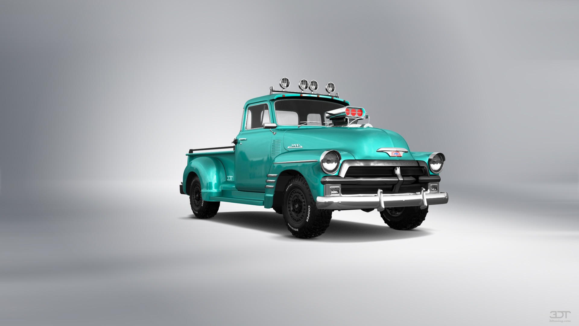 Chevrolet 3100 2 Door pickup truck 1954 tuning