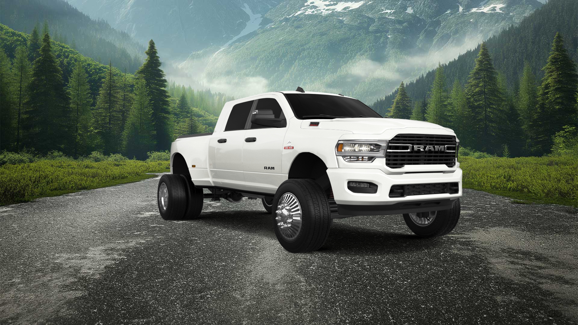 Dodge Ram 3500 4 Door pickup truck 2020