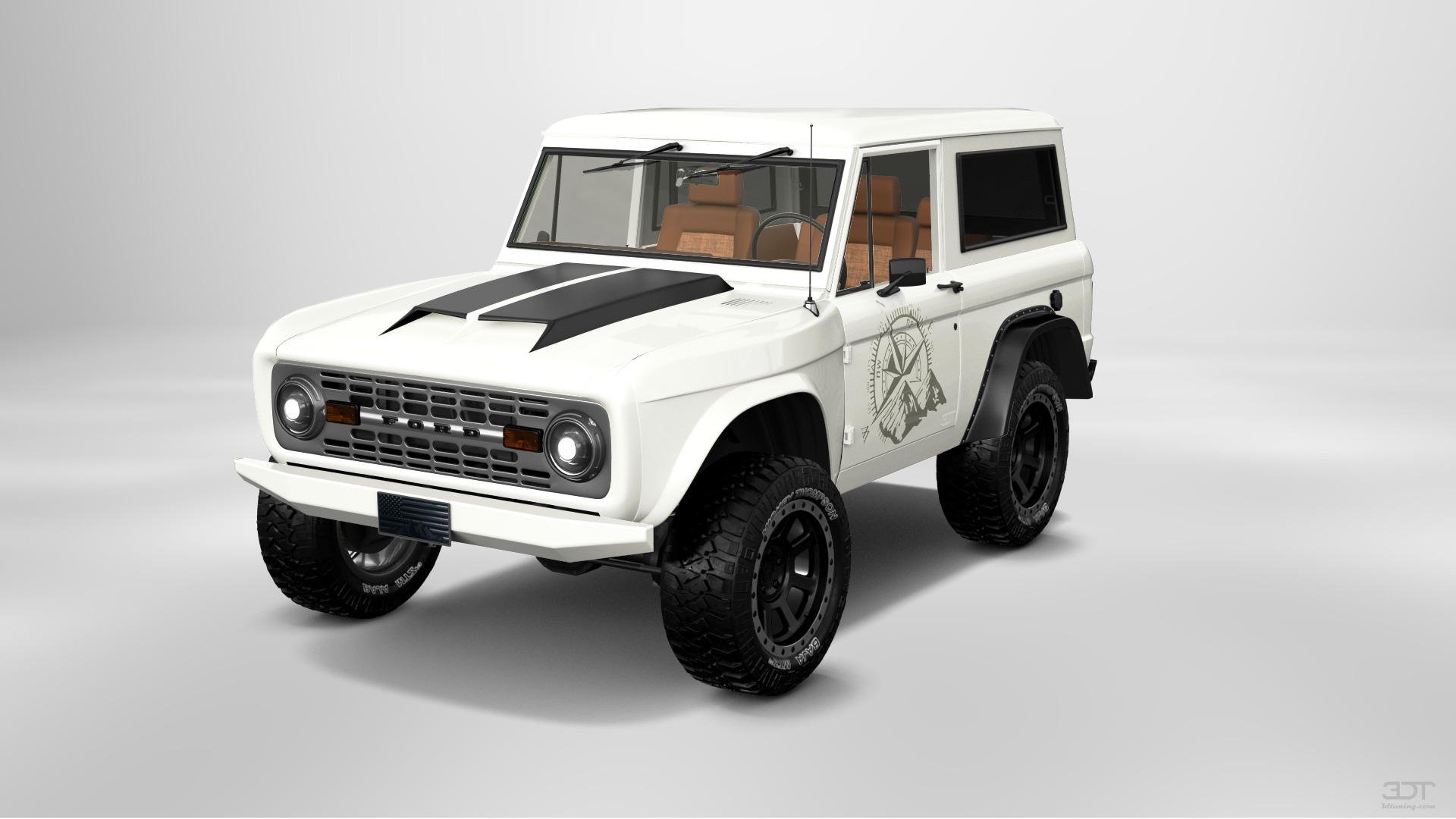 Tuning Ford Bronco 3 Door SUV 1965