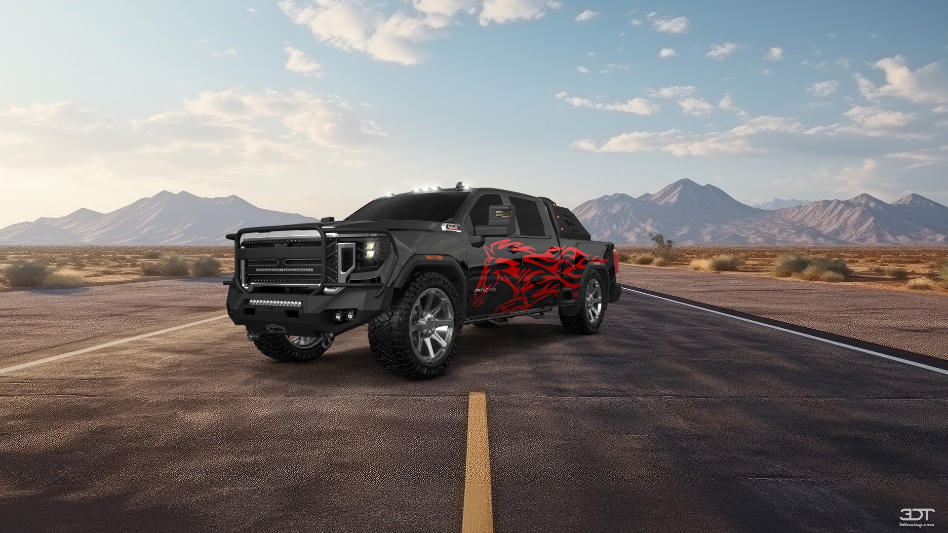 GMC Sierra 2500 HD 4 Door pickup truck 2020 tuning