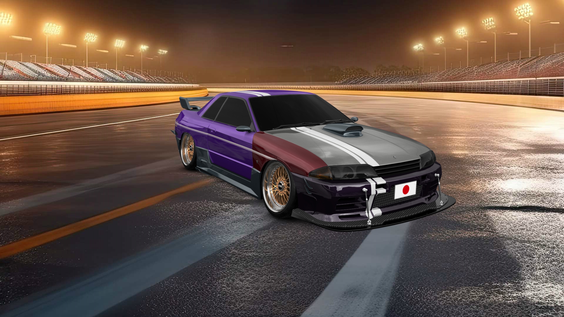 Nissan Skyline GT-R 2 Door Coupe 1989 tuning