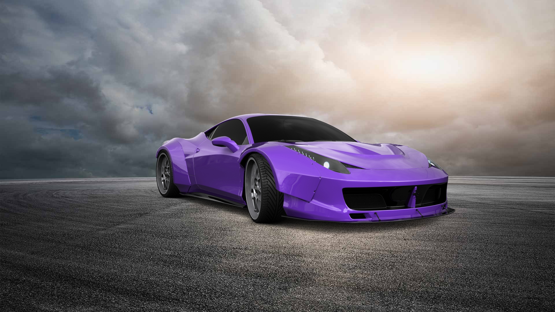 Ferrari 458 Italia 2 door spider 2010 tuning