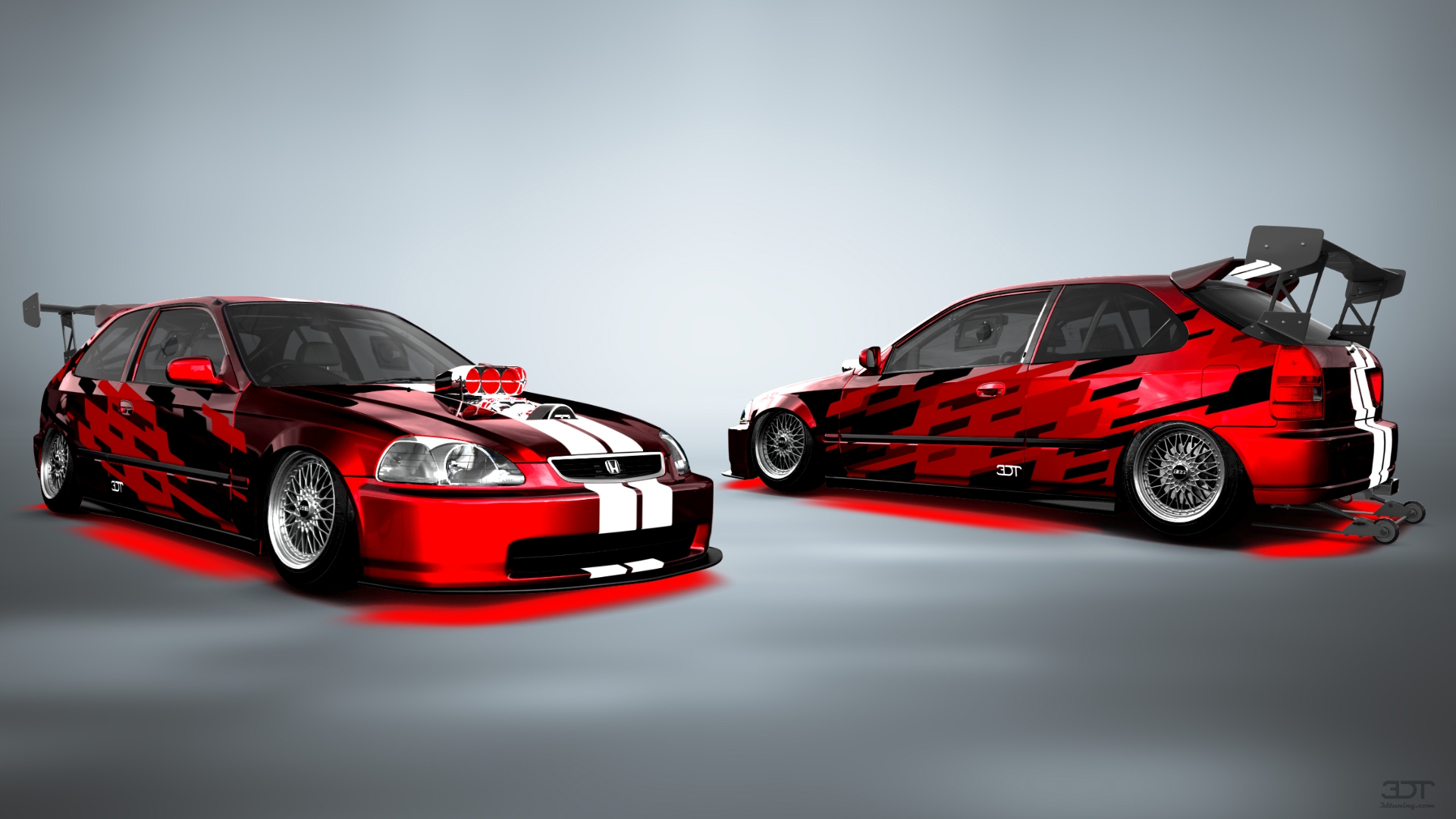 Honda Civic 3 Door Hatchback 1997 tuning