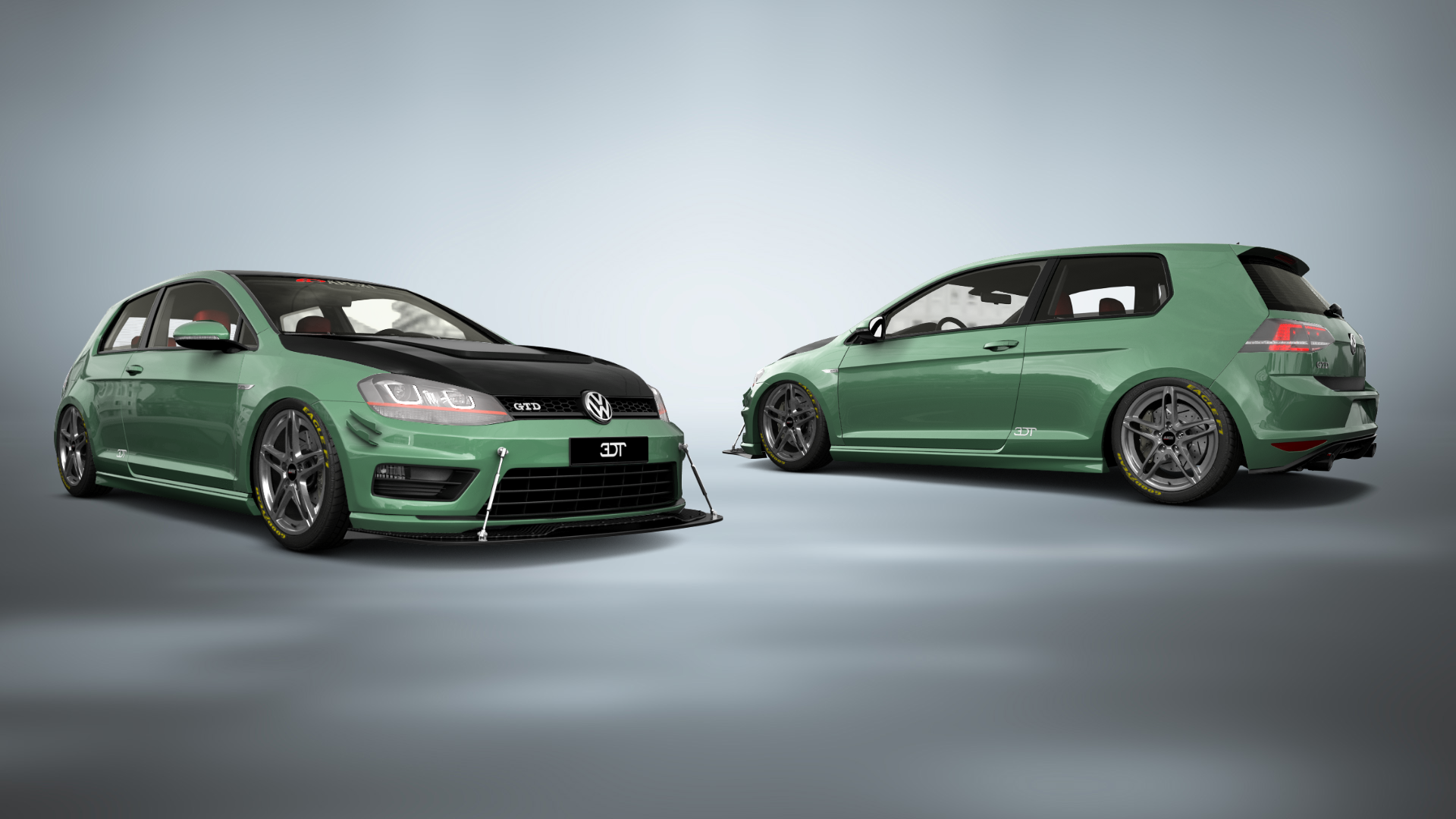 Volkswagen Golf 7 3 Door Hatchback 2013 tuning