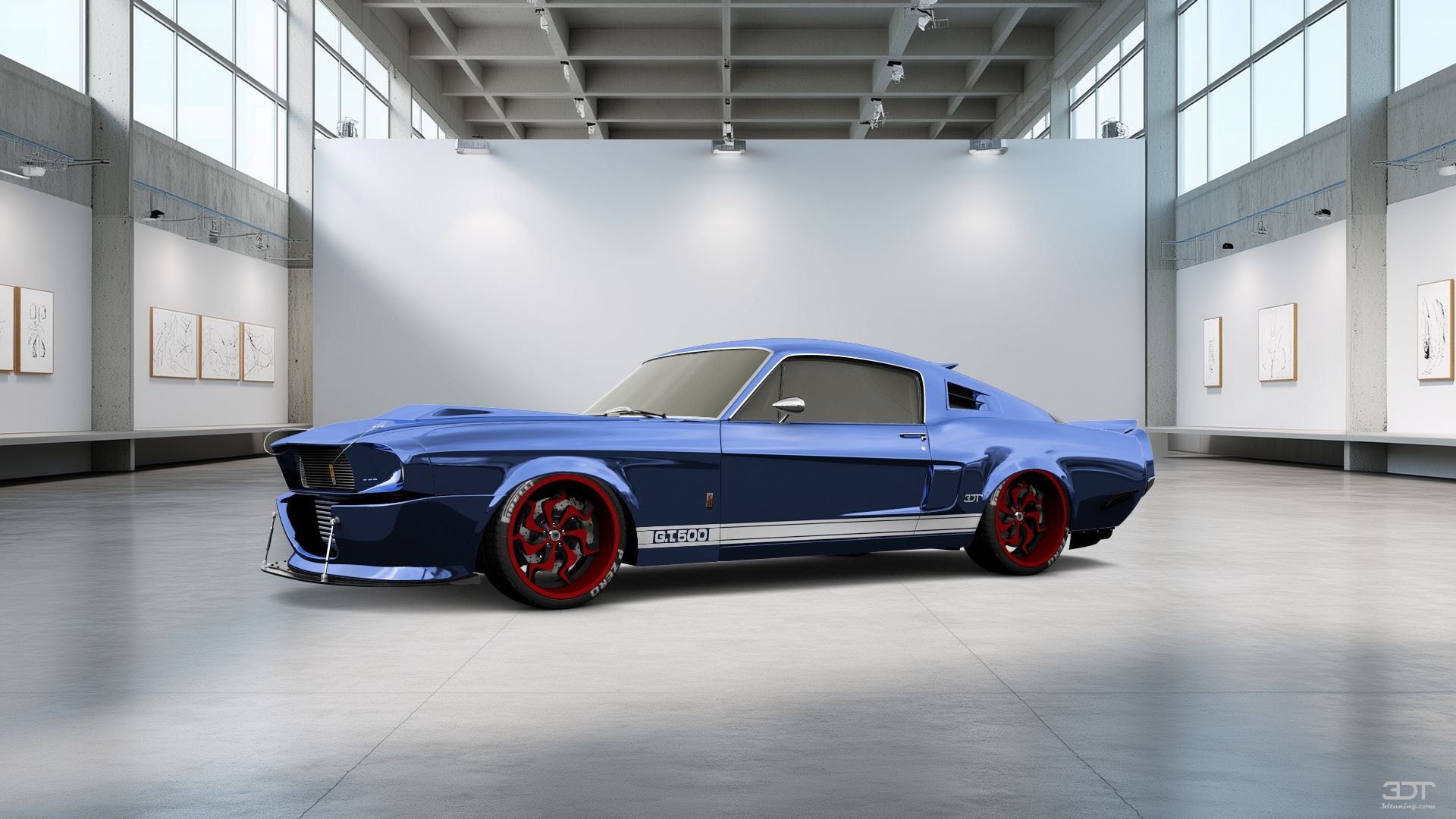 Mustang GT500 2 Door Coupe 1968 Images