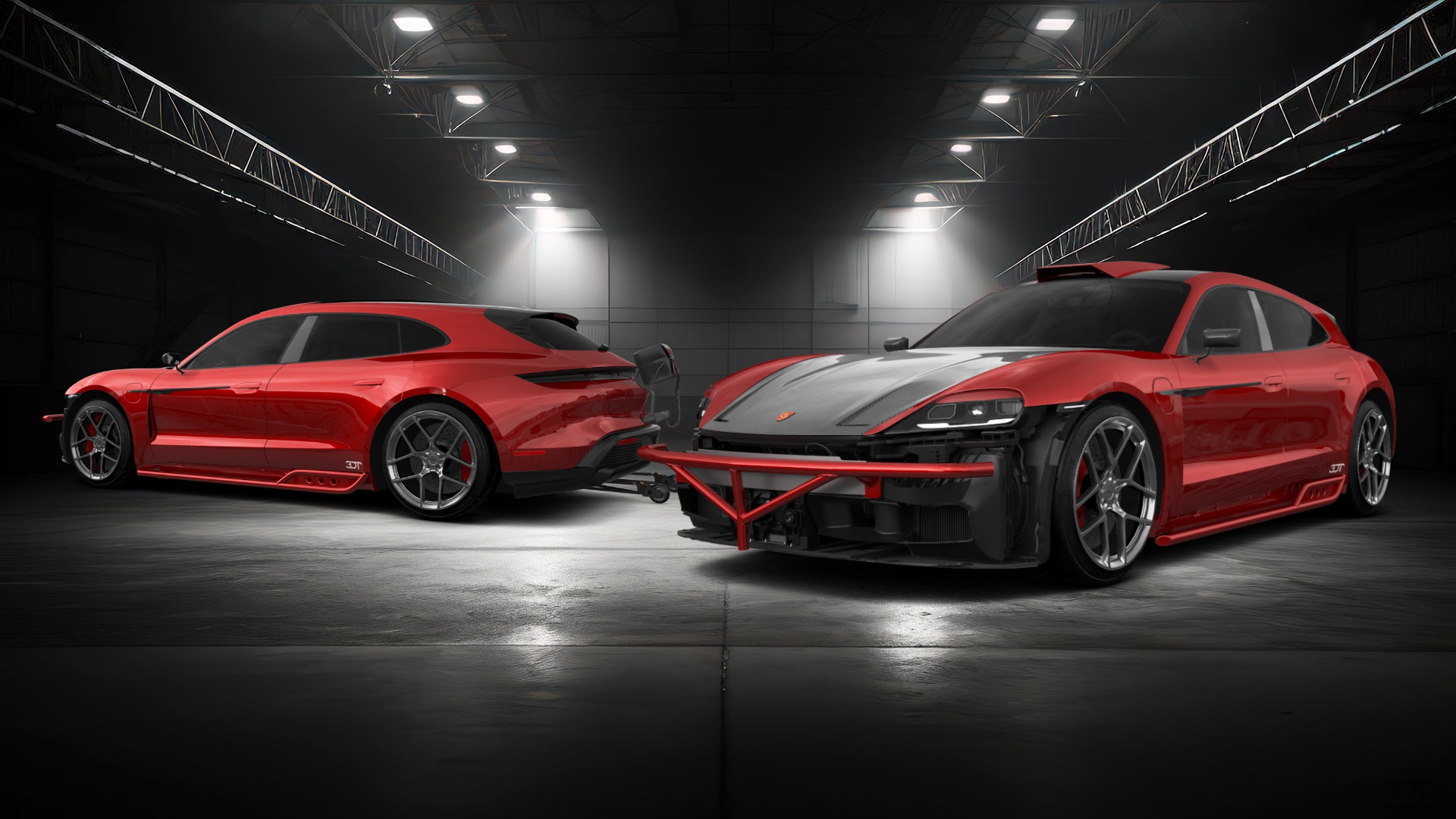 Porsche Taycan Sport Turismo Shooting Brake 2019 tuning