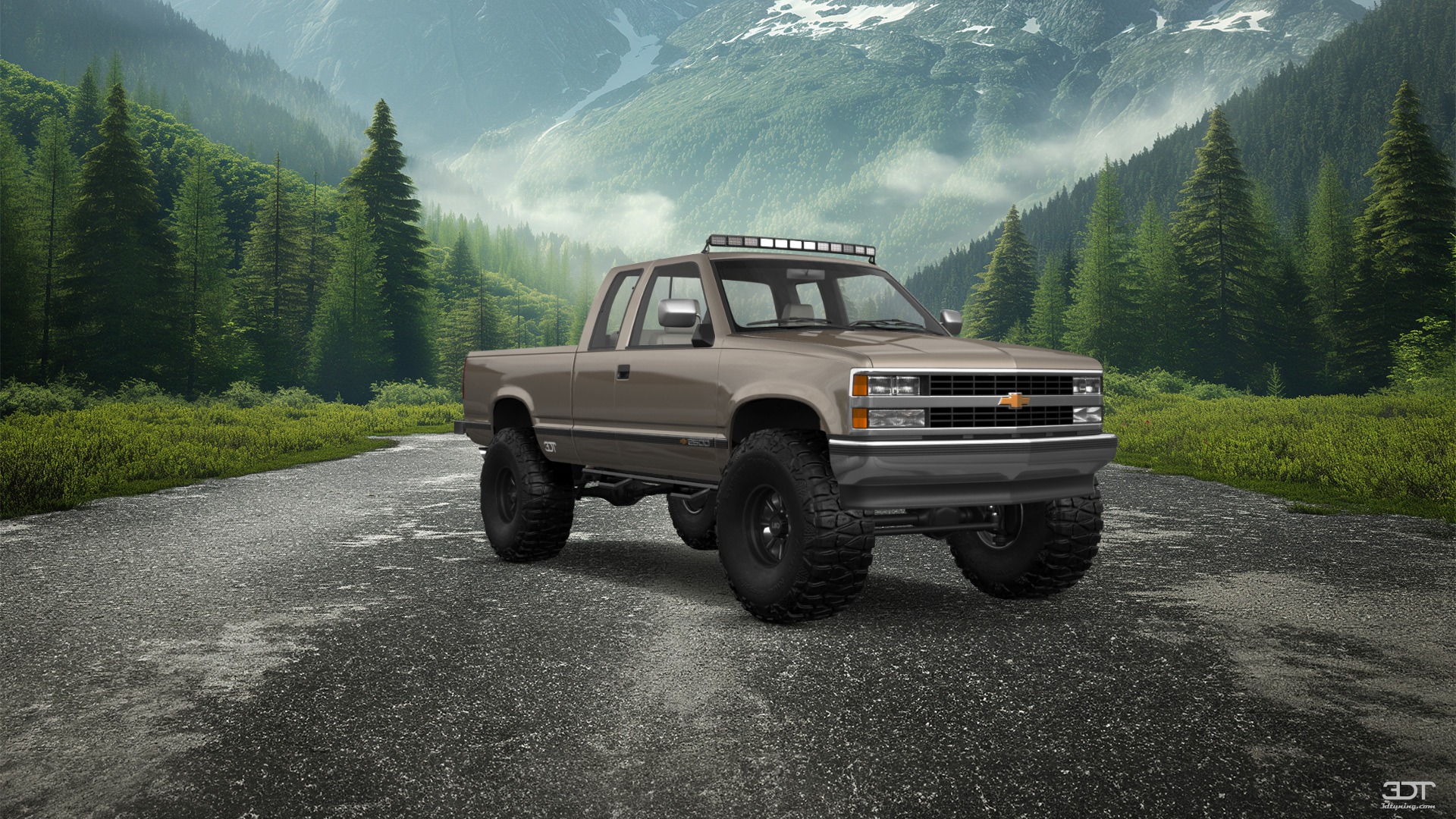 Chevrolet K2500 Extended Cab Pickup 1989