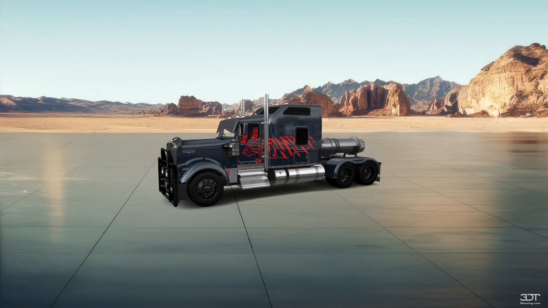Kenworth W900 Sleeper Cab Truck 2015 tuning