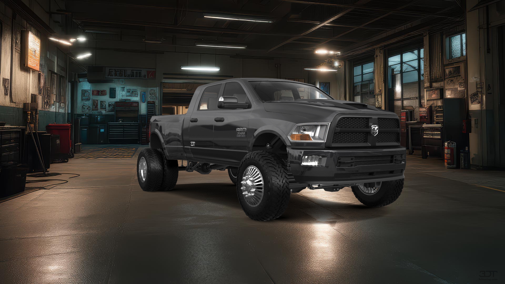 Dodge Ram 3500 4 Door Truck 2014 tuning