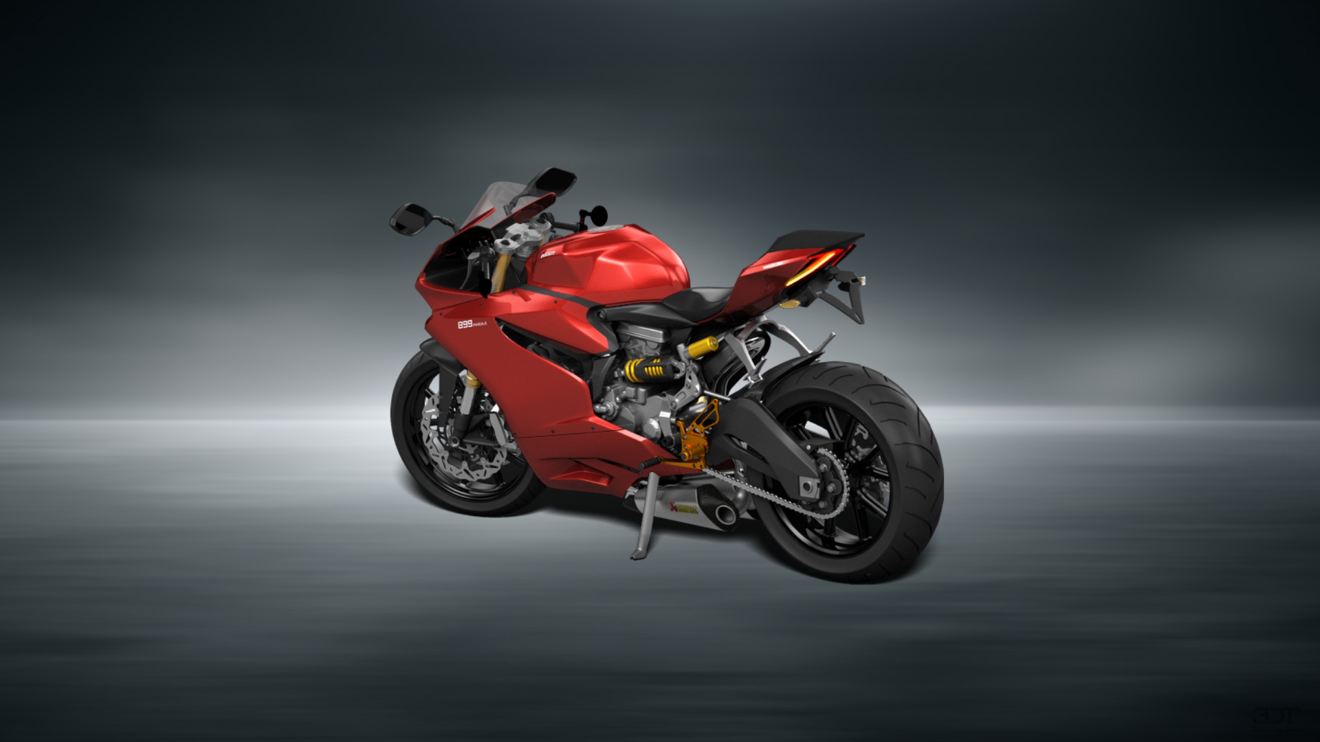 Ducati 899 Panigale Sport Bike 2015 tuning