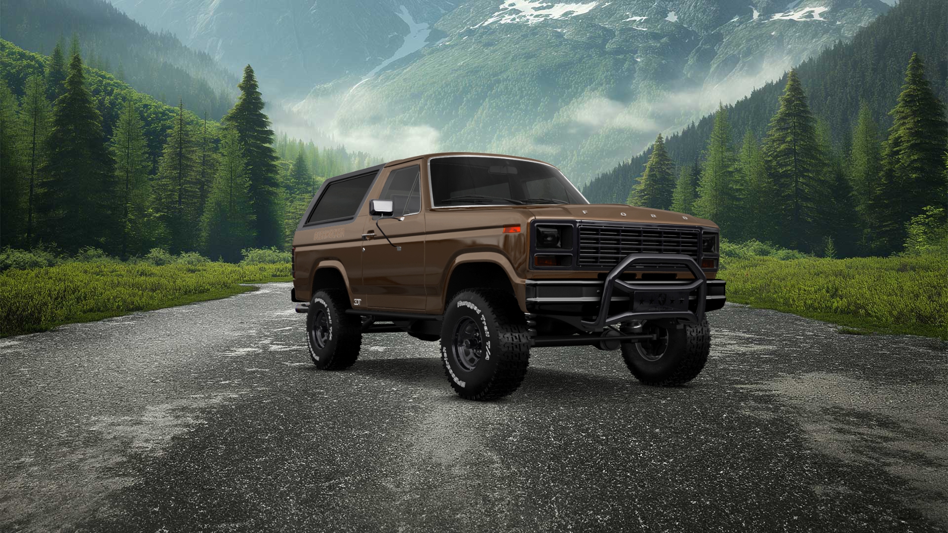 Ford Bronco 3 Door SUV 1980 tuning