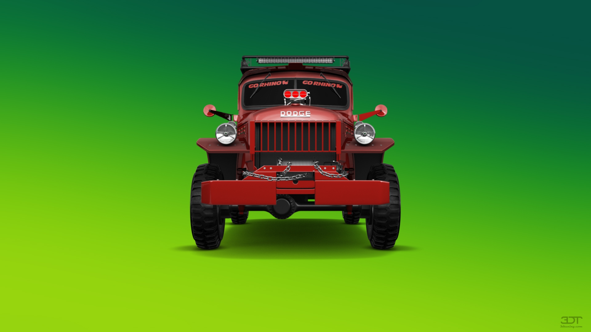 Dodge Power Wagon 2 Door pickup truck 1947 tuning